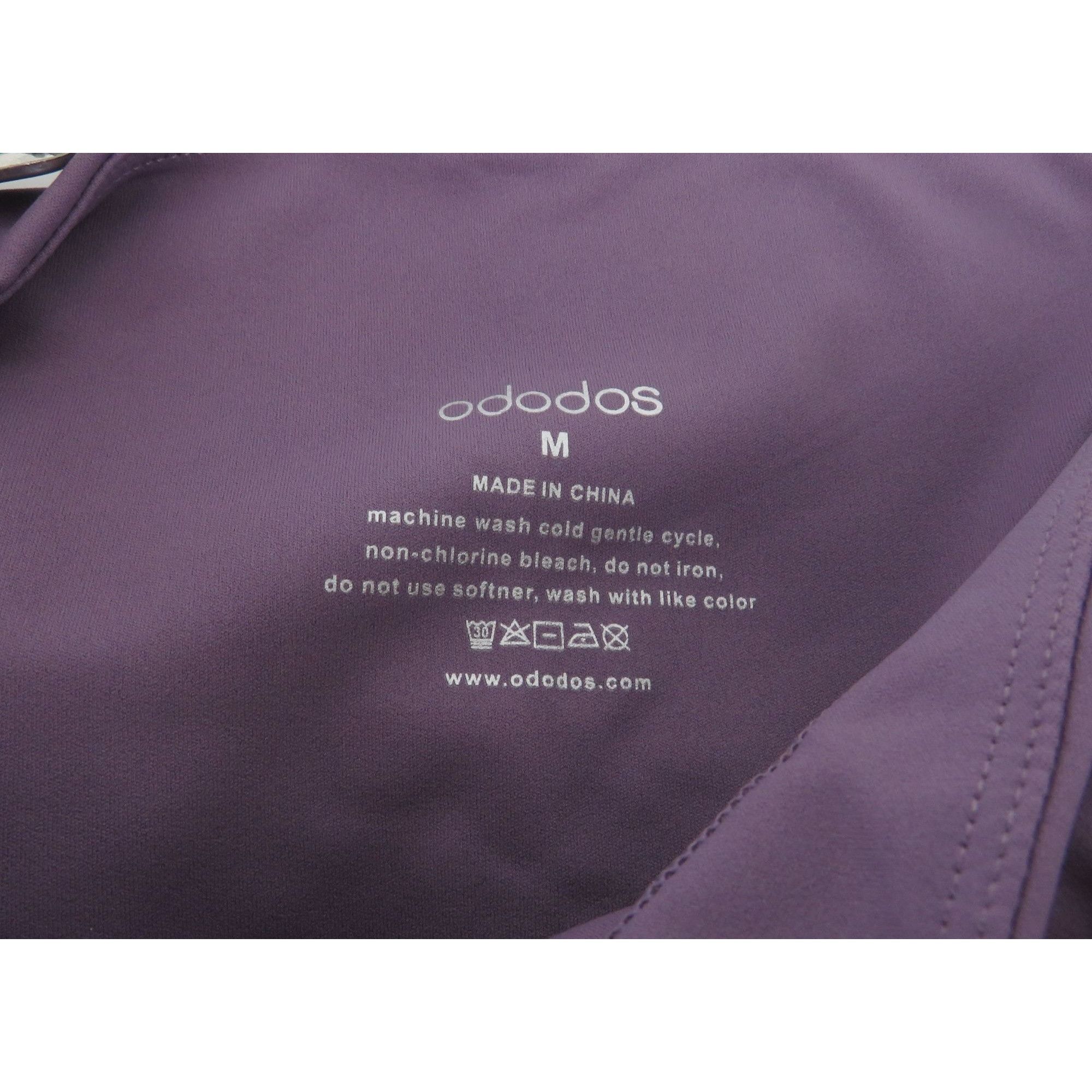 Other Ododos Women's Purple High-Waisted Yoga Leggings Size M NWT Size 24" / US 00 / IT 34 - 5 Thumbnail