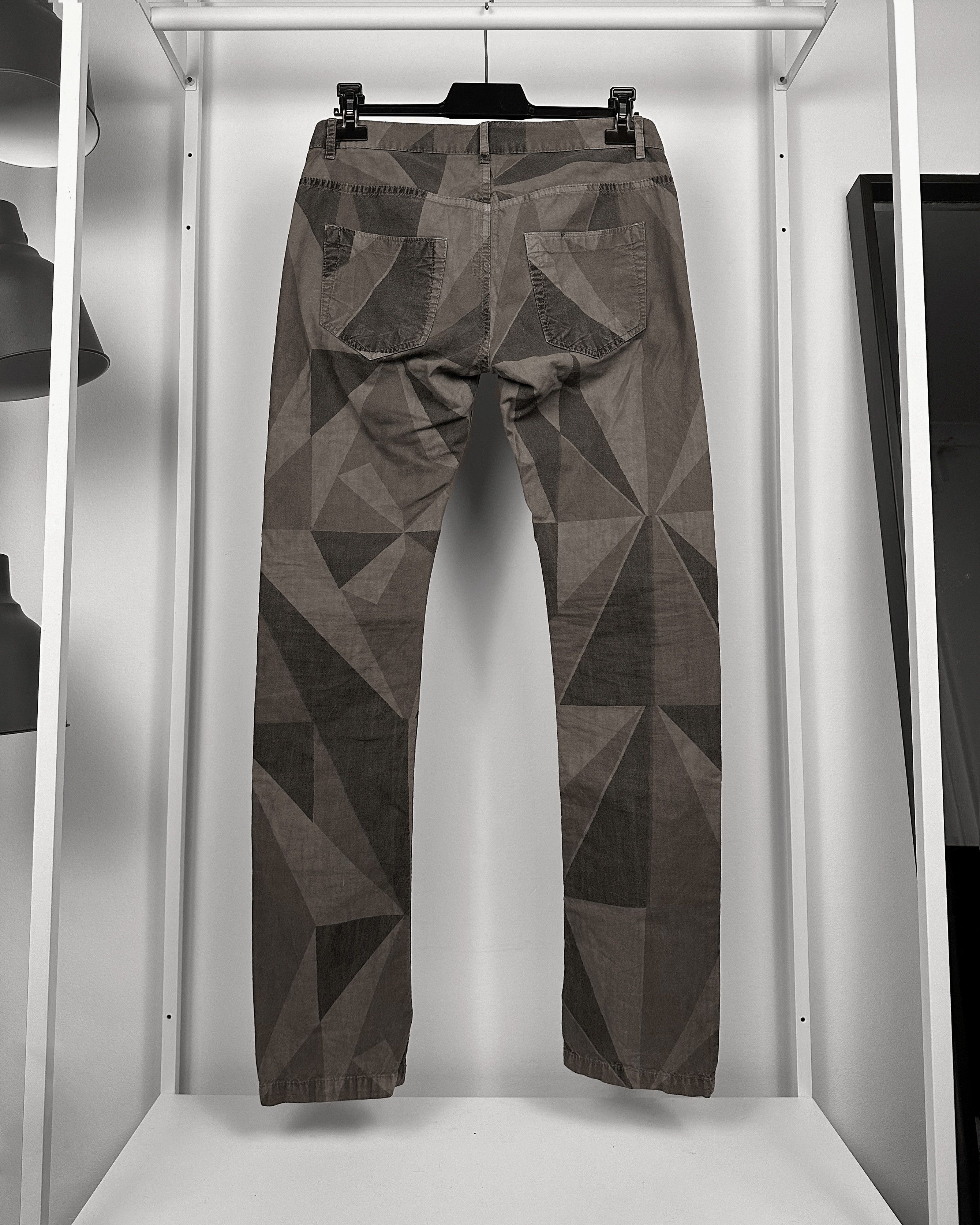 Rick Owens Rick Owens Drkshdw Geometrical Camo Torrence Jeans Size US 30 / EU 46 - 2 Thumbnail