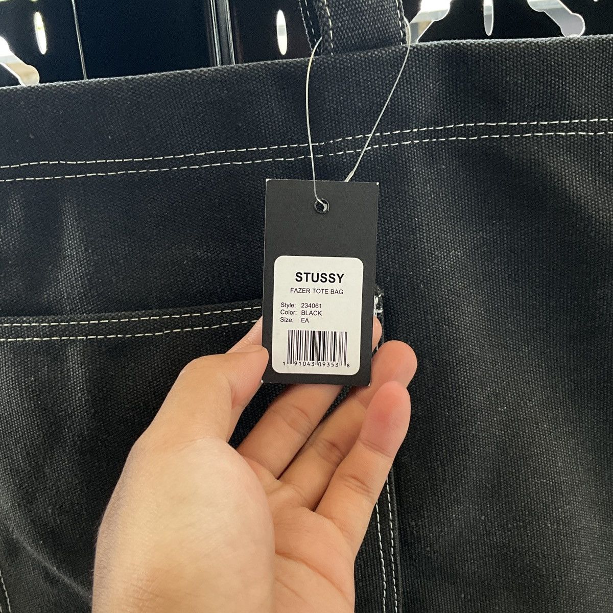 Stussy Stussy totebag Size ONE SIZE - 3 Thumbnail