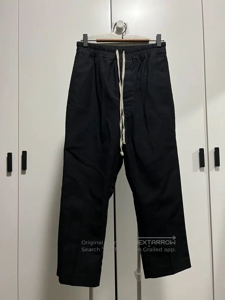 Rick Owens Rick Owens Straight-Leg Cropped Trousers. Size US 30 / EU 46 - 1 Thumbnail