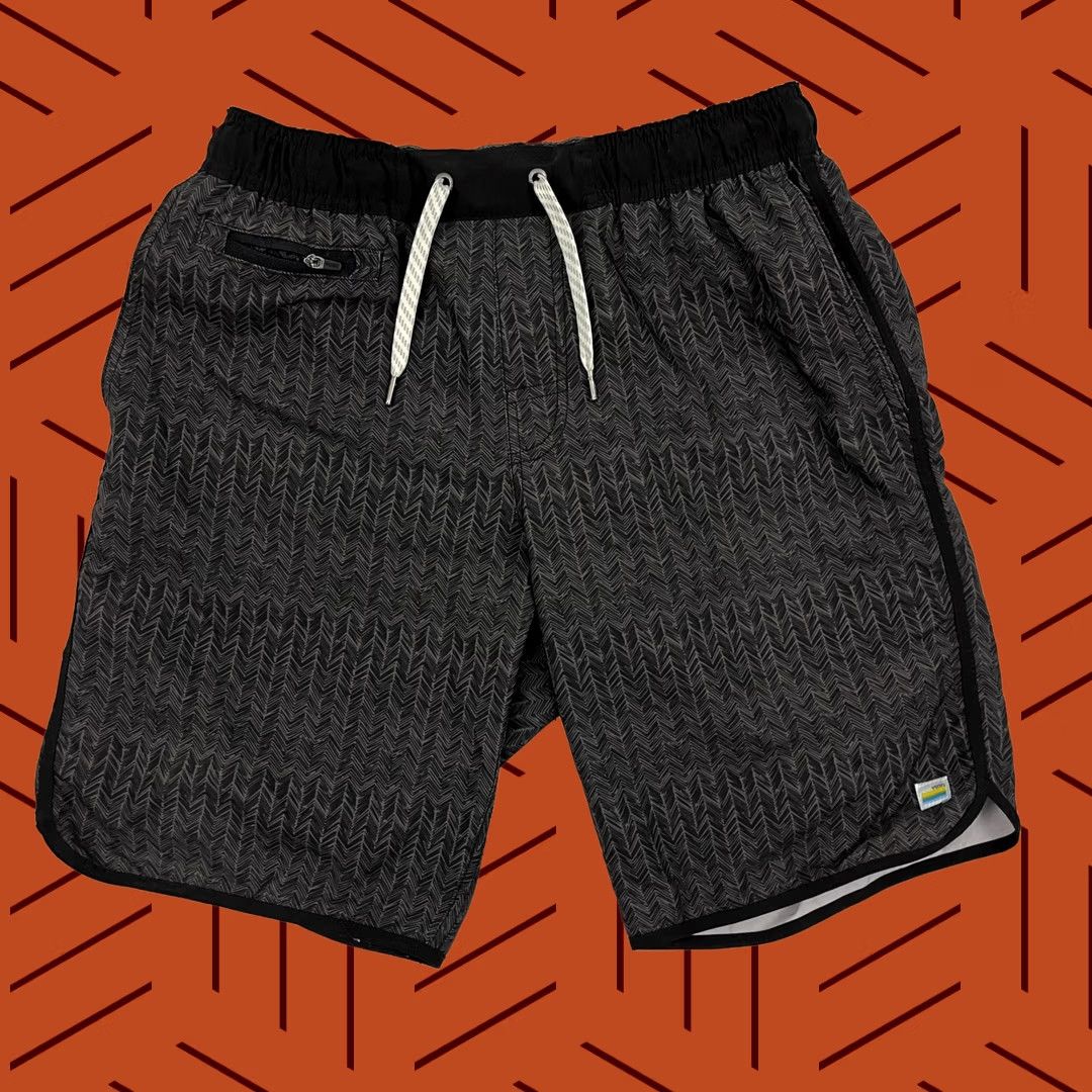Vuori Vuori Banks Shorts Mens M 9" Gray Athletic Active Running Training Size US 31 - 1 Thumbnail