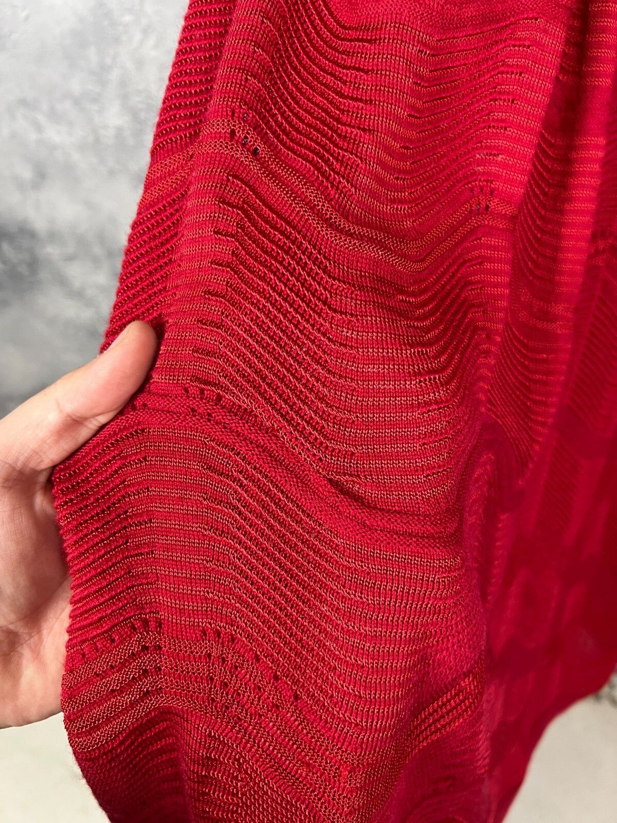 Missoni Missoni Dress Women's Size 48 Red Long Sleeve ` Size XL / US 12-14 / IT 48-50 - 15 Thumbnail