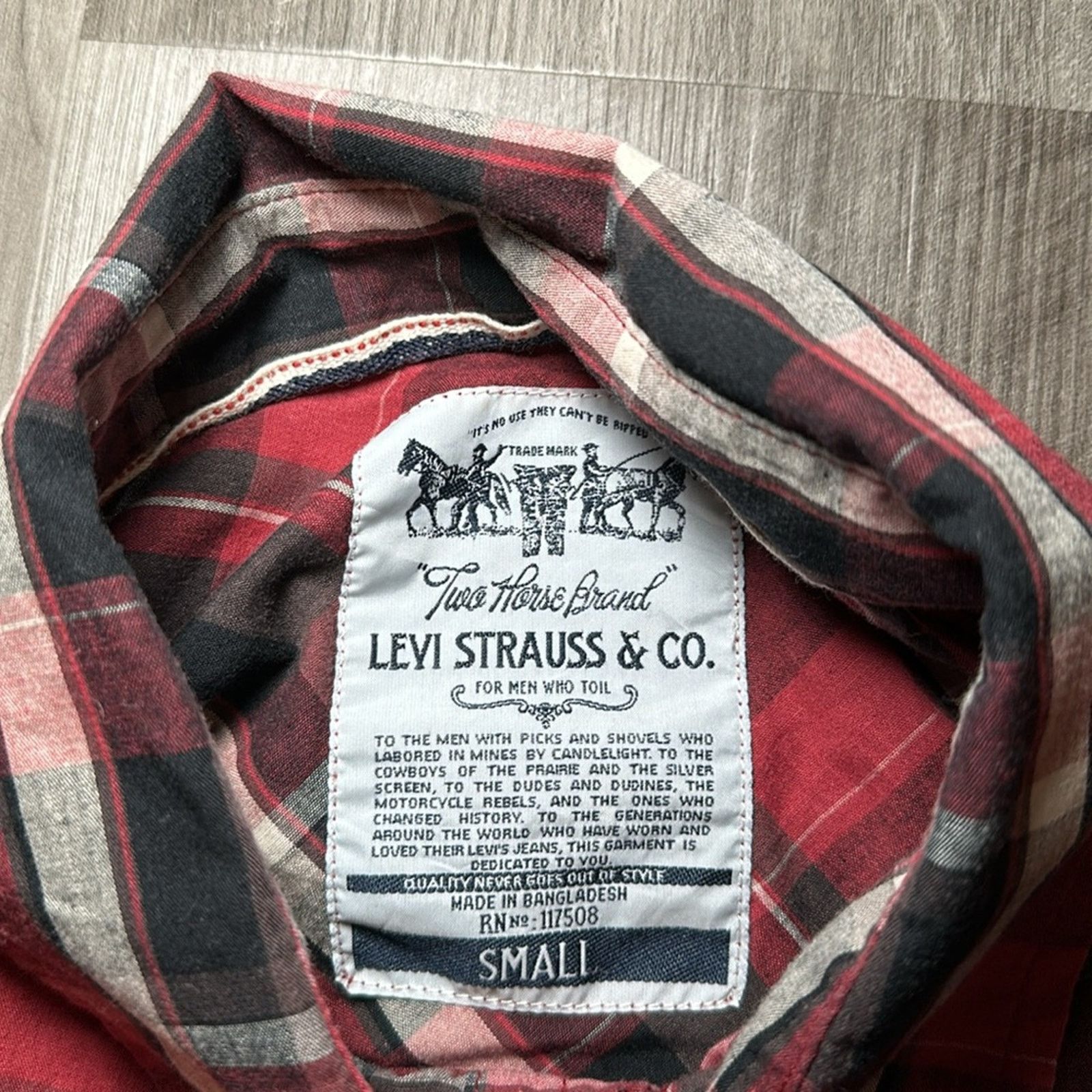 Levi's Levi’s Western Long Sleeve Button Down - Small Size US S / EU 44-46 / 1 - 6 Thumbnail