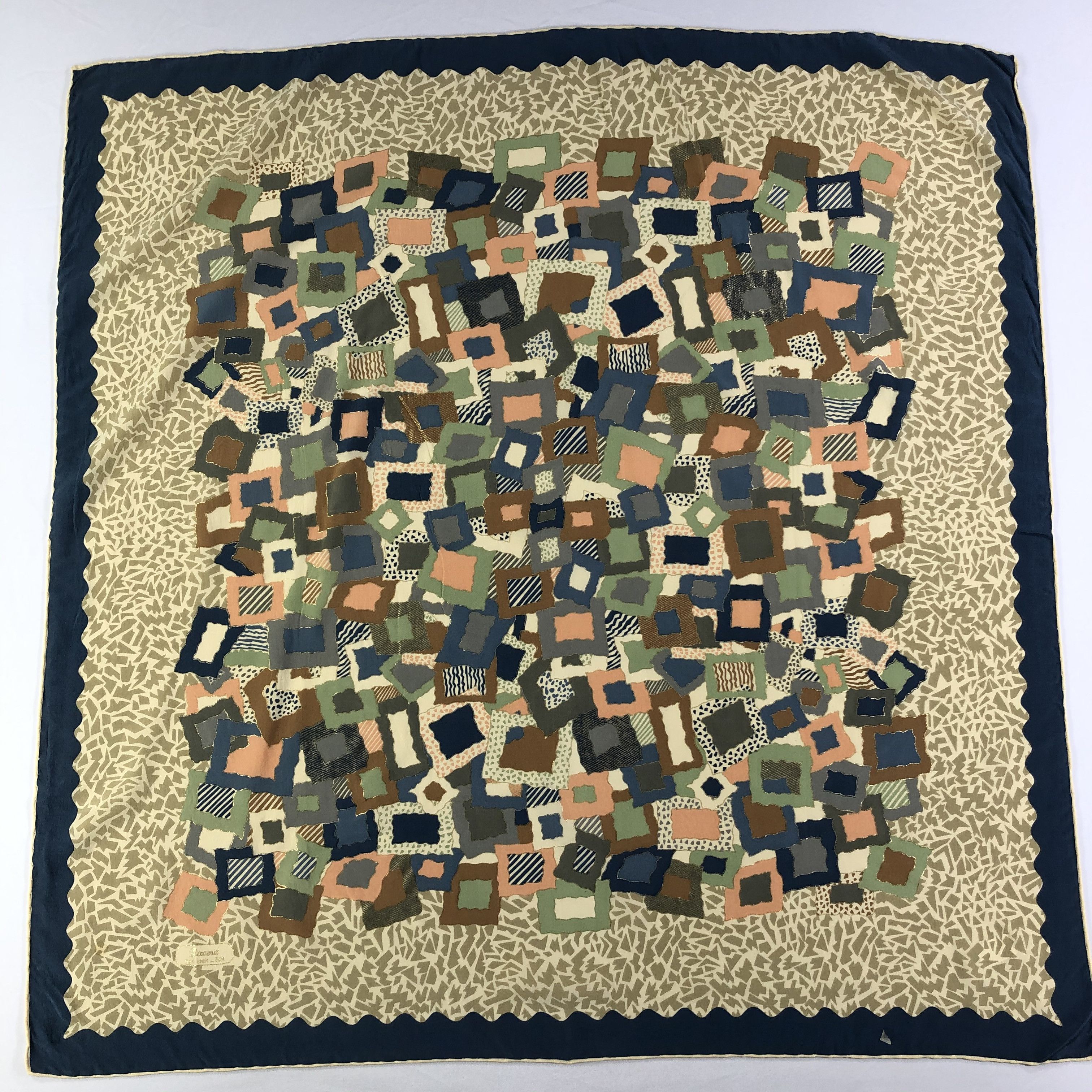 Vintage Vintage Silk Scarf Size ONE SIZE - 2 Thumbnail
