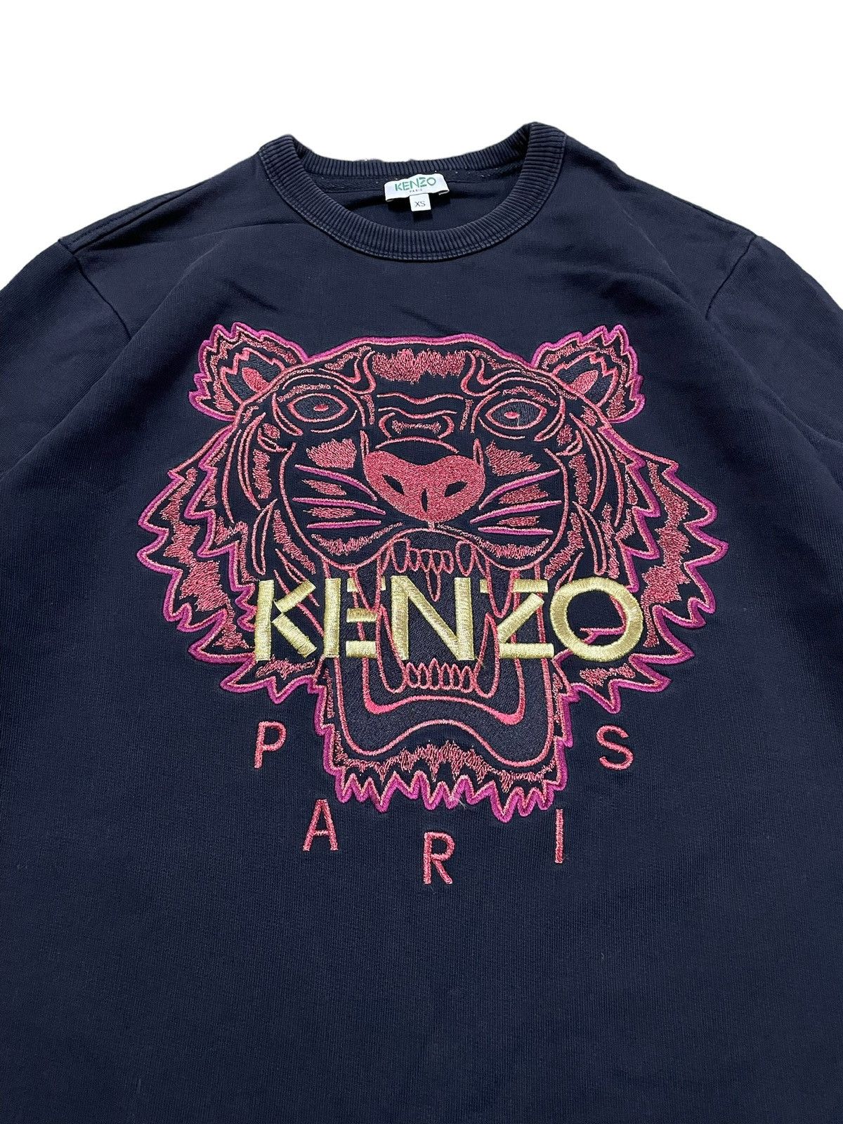 Kenzo × Vintage Sweatshirt Size XS / US 0-2 / IT 36-38 - 2 Thumbnail
