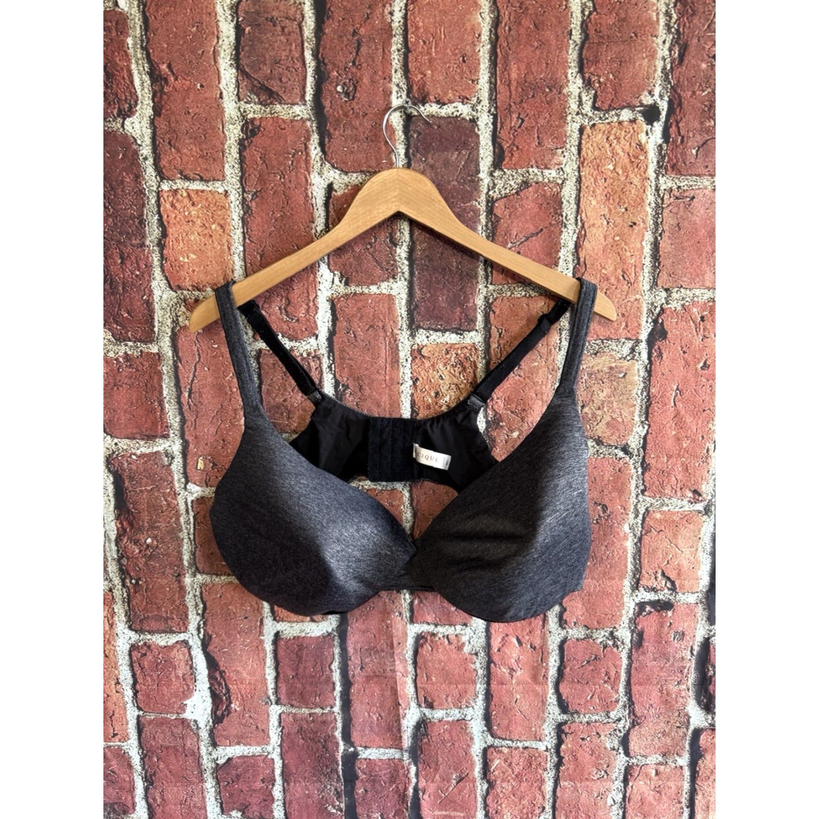 Vintage Cacique Womens Bra Gray No Wire 44DDD Size ONE SIZE - 2 Thumbnail