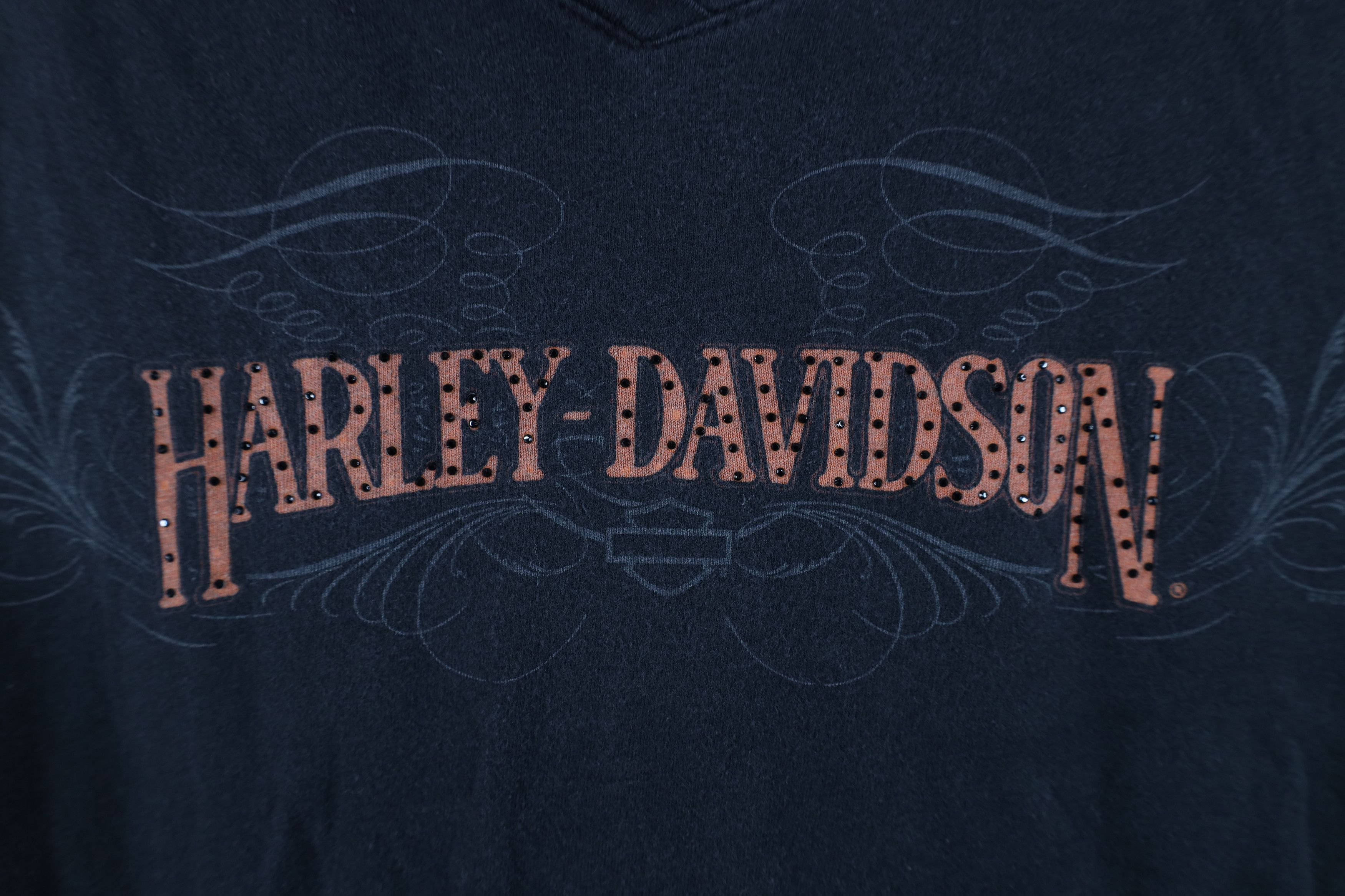 Harley Davidson Vintage Y2K Harley Davidson Tribal Long Sleeve T-Shirt Size L / US 10 / IT 46 - 4 Thumbnail