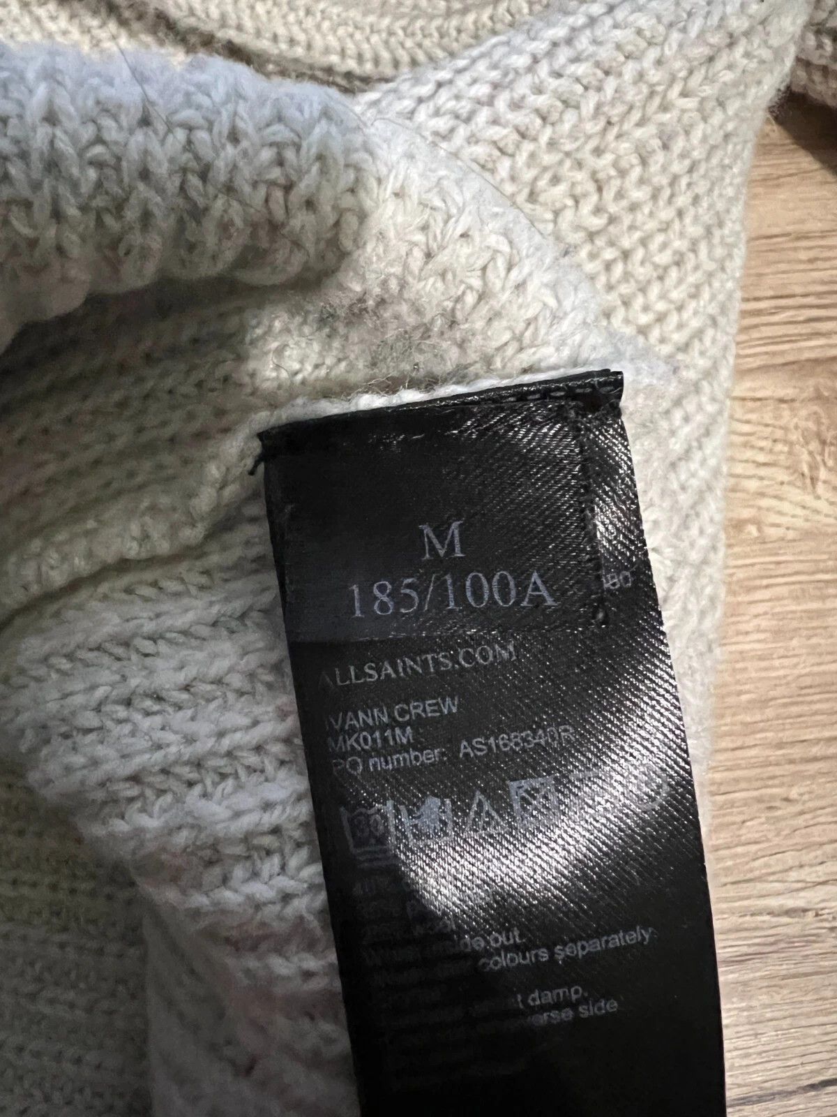 Allsaints Allsaints Ivann Crew Destroyed Oversized Fit Sweater Size US M / EU 48-50 / 2 - 13 Thumbnail