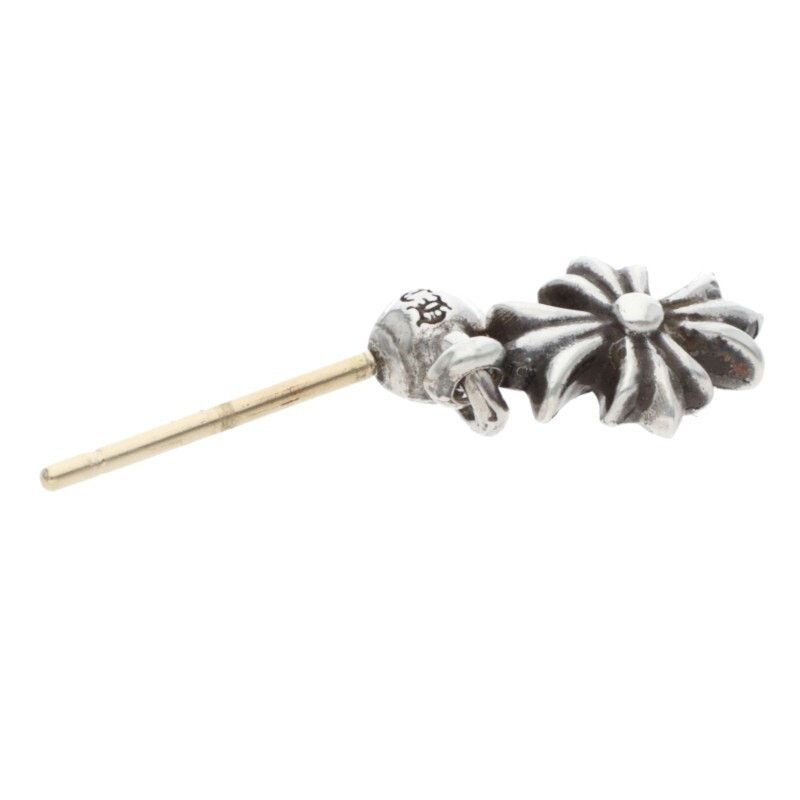 Chrome Hearts Chrome Hearts Tiny ECH Plus Drop Silver Earring Size ONE SIZE - 4 Thumbnail