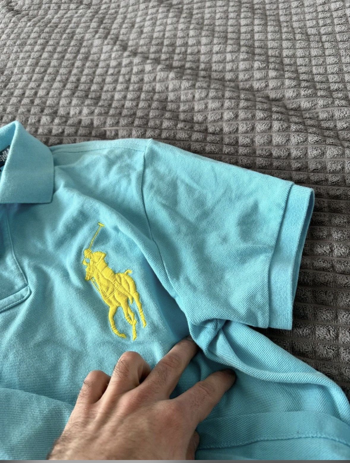 Other Vintage polo Ralph Lauren Italy 3 blue logo size M Size US M / EU 48-50 / 2 - 8 Thumbnail