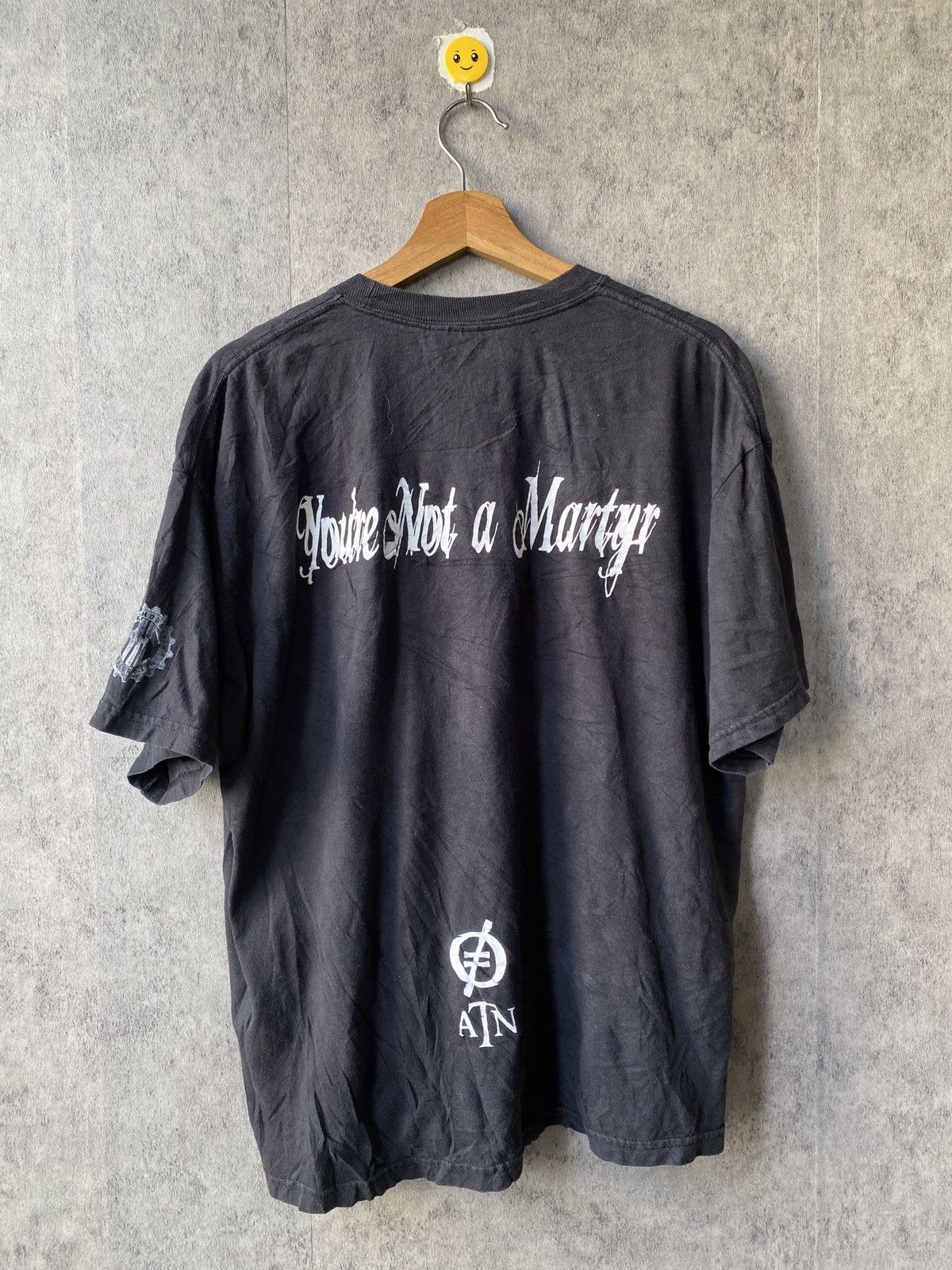 Band Tees × Vintage Vintage Y2K 2006 Adjacent To Nothing Metal Rock Band Tees Size US L / EU 52-54 / 3 - 2 Thumbnail