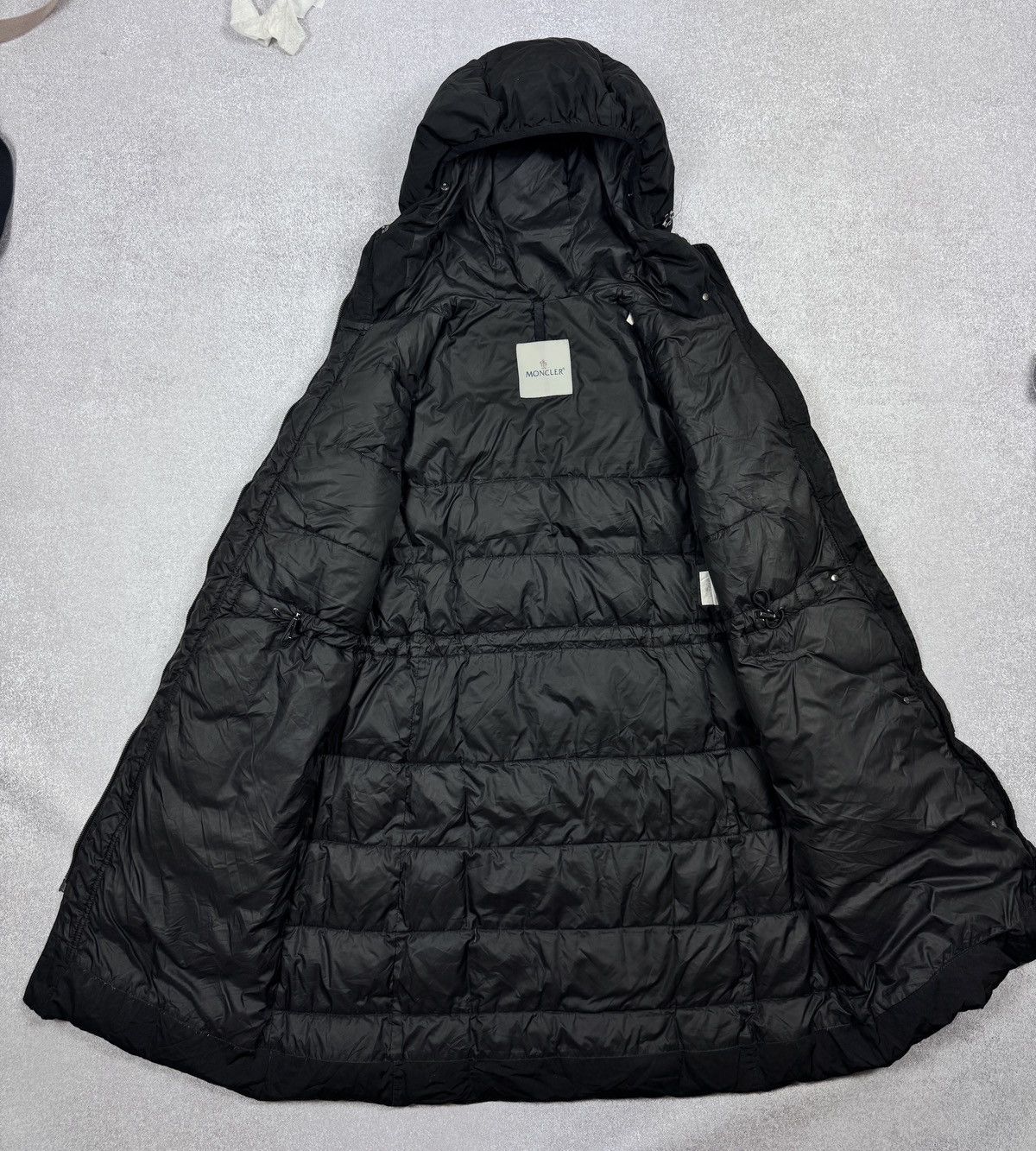 Moncler Women`s Moncler Black Puffer Parka Jacket Size 3 / M-L Size M / US 6-8 / IT 42-44 - 3 Thumbnail
