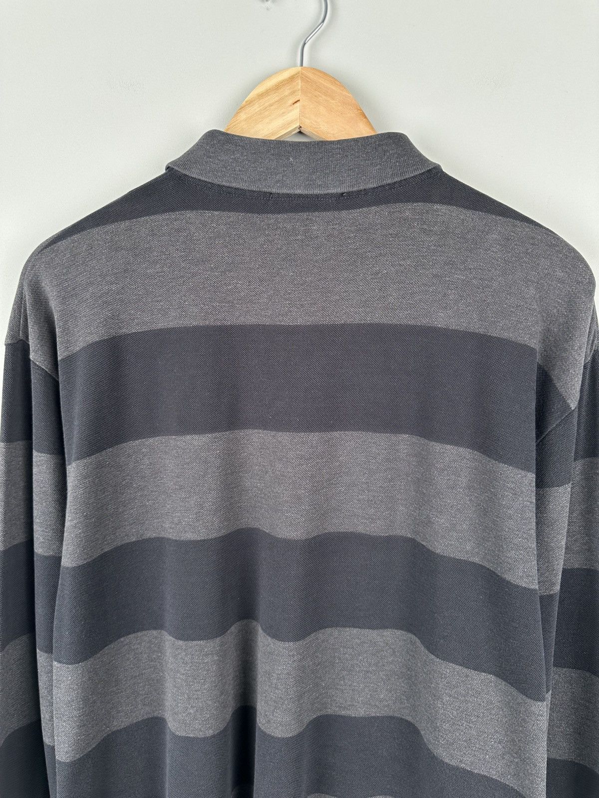 Gant Y2k Vintage GANT Zebra Rugby Shirt Oversized Size US XL / EU 56 / 4 - 5 Thumbnail