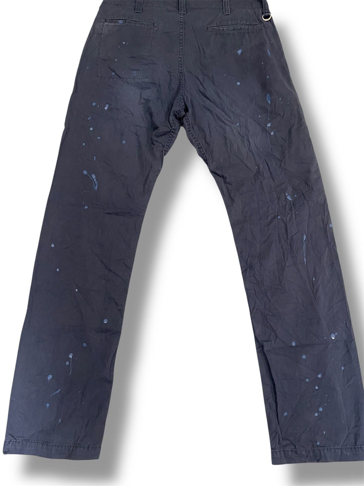 Sophnet. 🔥SOPHNET. BLUE KHAKIS PAINTER W30 Size US 30 / EU 46 - 2 Thumbnail