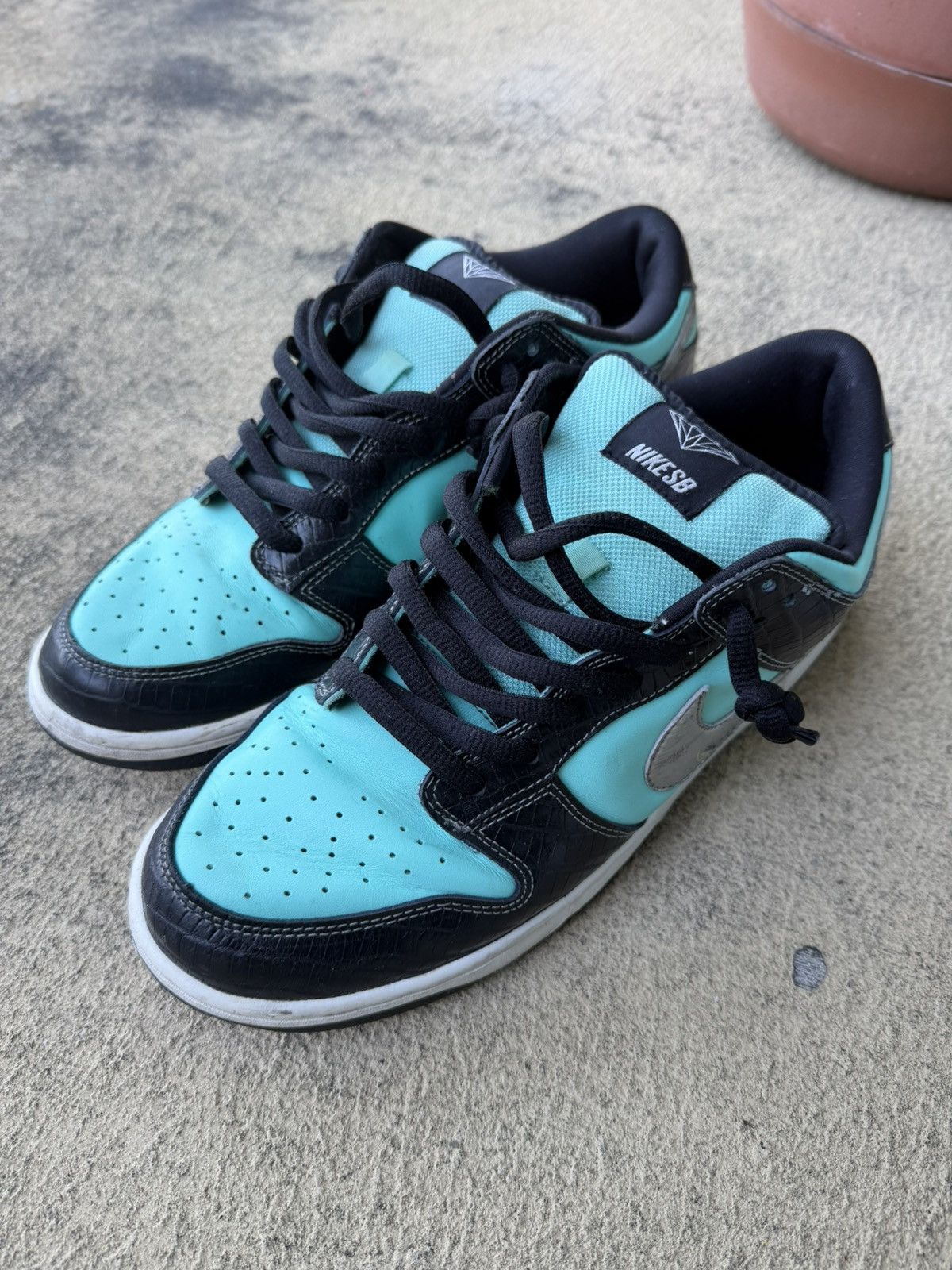 Diamond Supply Co. × Nike Nike Diamond Supply Dunks Size US 11.5 / EU 44-45 - 7 Thumbnail