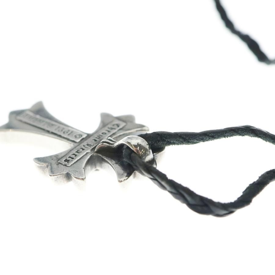 Chrome Hearts Chrome Hearts CH Cross Leather Braid PENDANT Necklace Size ONE SIZE - 6 Thumbnail