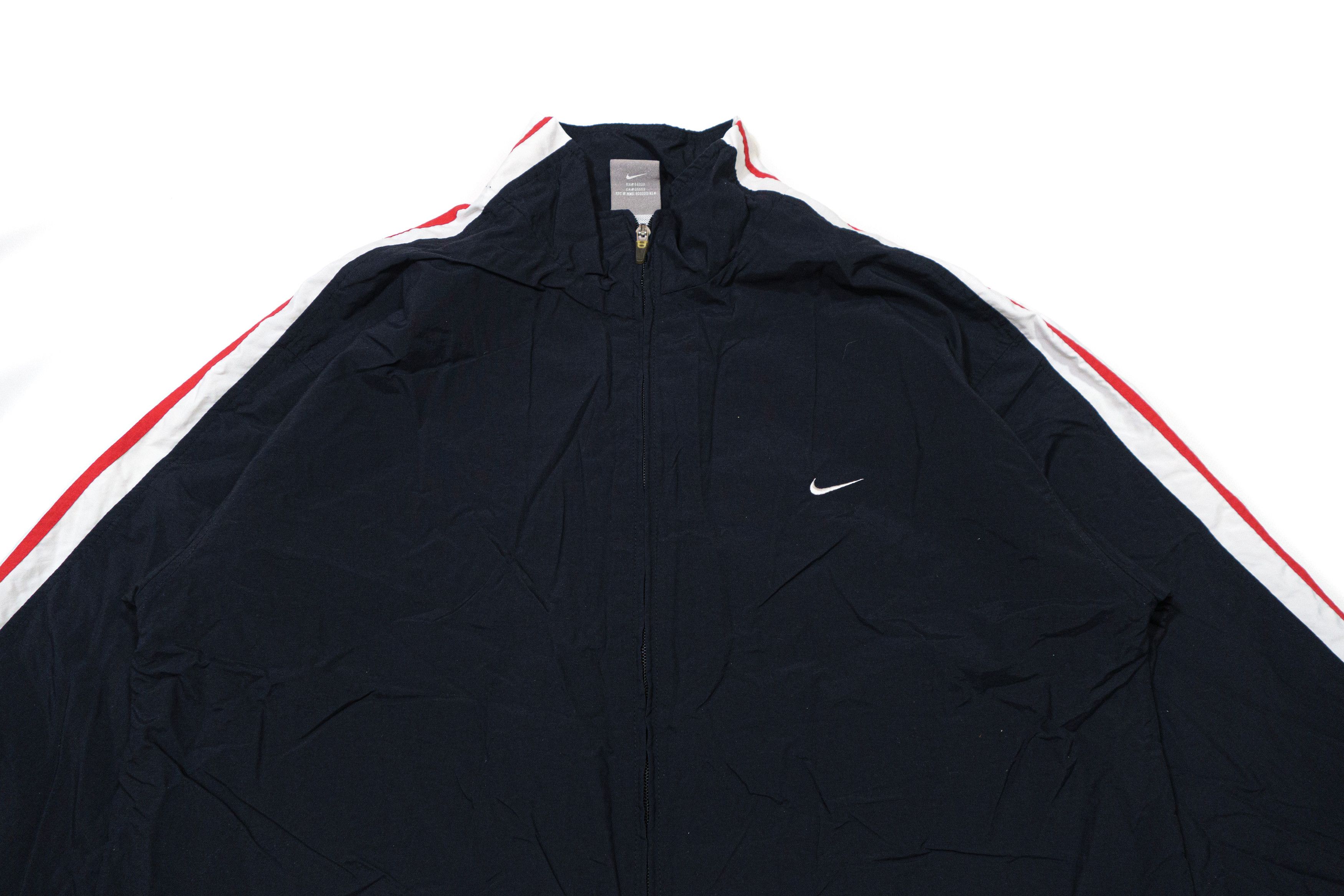Nike 90S Swoosh Logo Nylon Jacket Size US XL / EU 56 / 4 - 3 Thumbnail