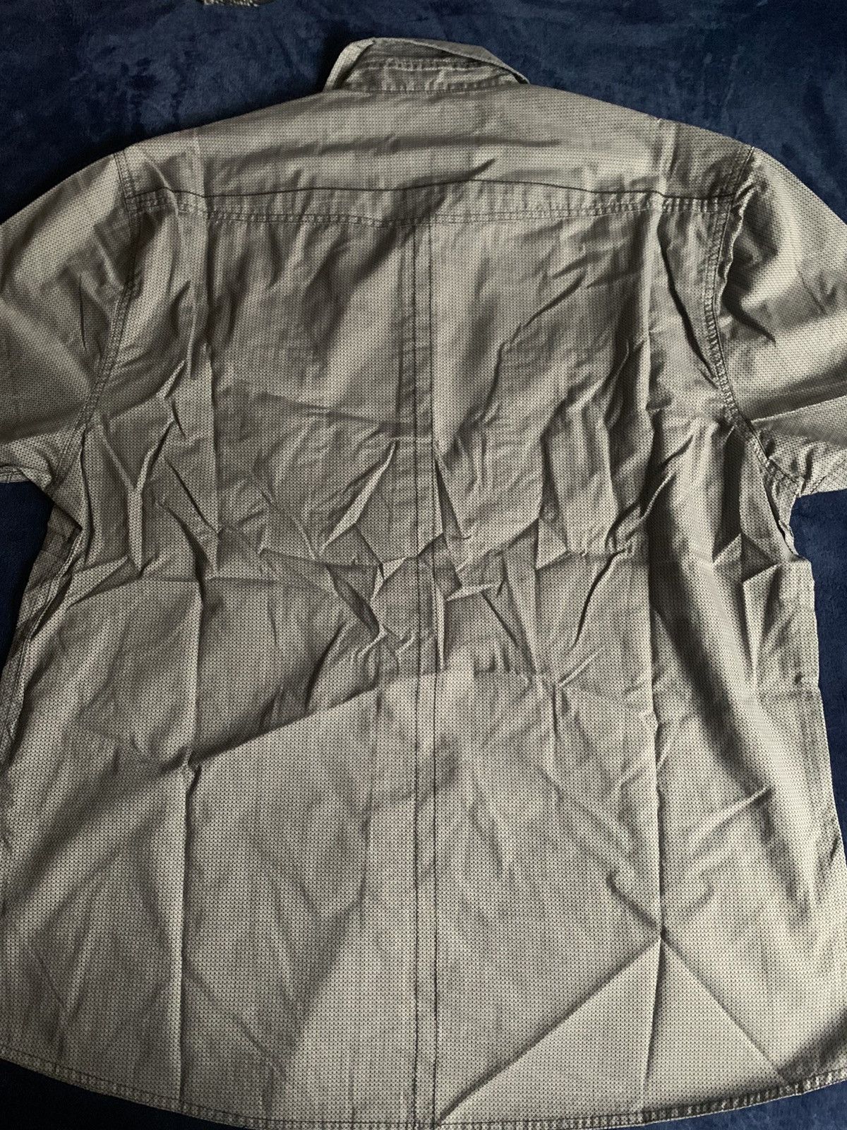 Other Drill Button Up Shirt Mens Workwear Casual Old Vintage 2000s Size US XL / EU 56 / 4 - 5 Thumbnail