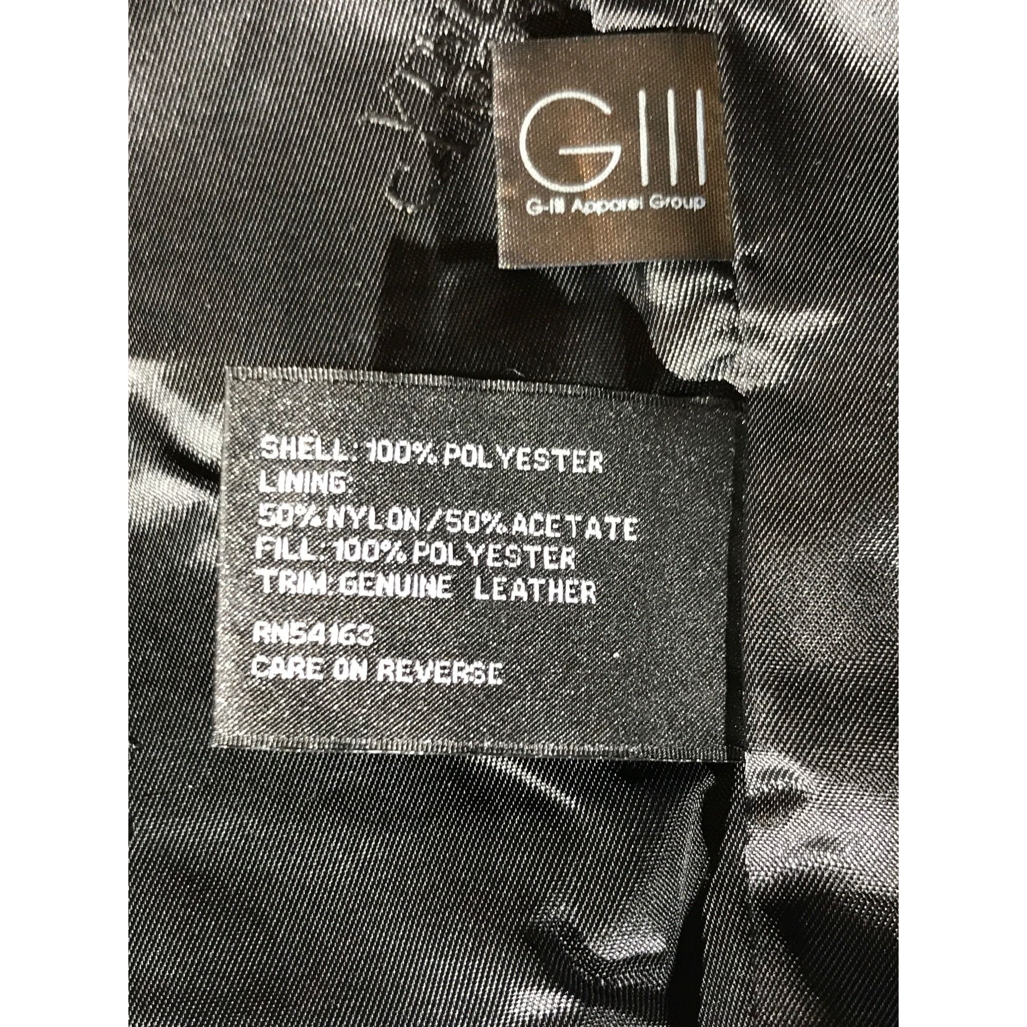 Vince Camuto Vince Camuto Mens Black Quilted Jacket With Full Zip and But Size US L / EU 52-54 / 3 - 8 Thumbnail