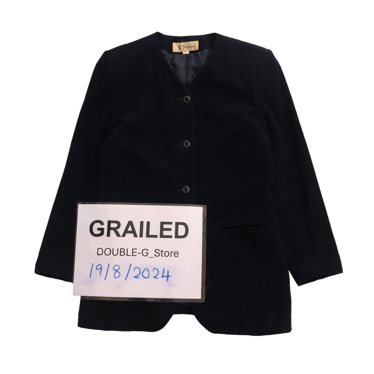 Japanese Brand 📌RUNWAY CASUAL JACKET YSELECTION INSPIRE YOHJI YAMAMOTO Size M / US 6-8 / IT 42-44 - 1 Thumbnail