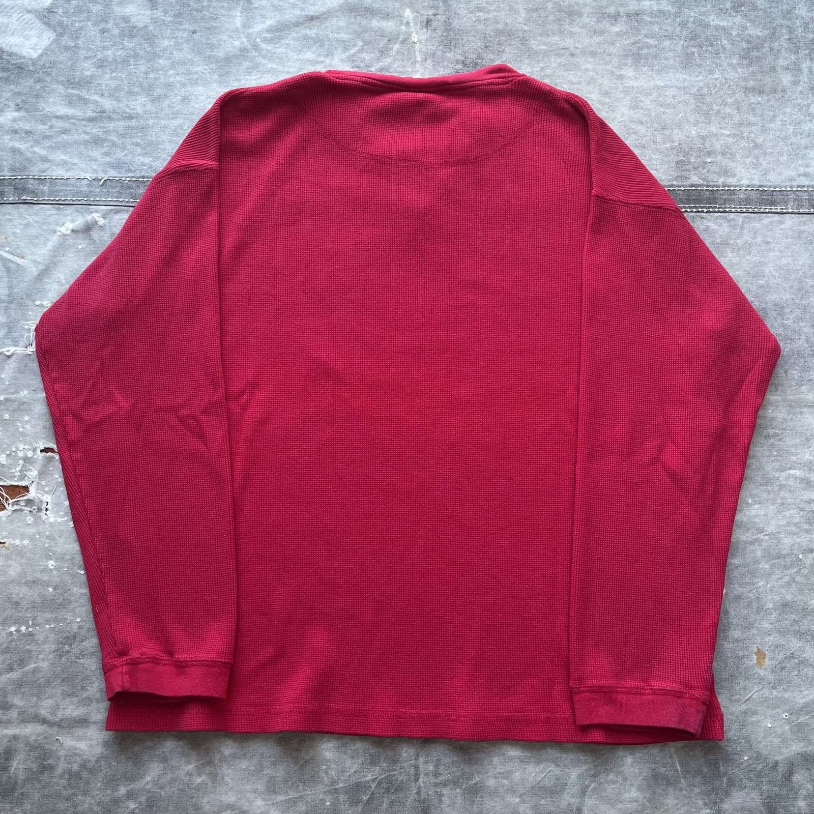 Vintage Vintage Y2K Arkansas Razorbacks Thermal Long Sleeve Shirt Size US XL / EU 56 / 4 - 5 Thumbnail