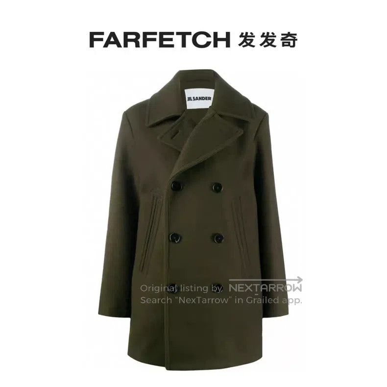 Jil Sander Jil Sander size 34 Military Green Coat Timeless Classic Sty Size S / US 4 / IT 40 - 1 Thumbnail