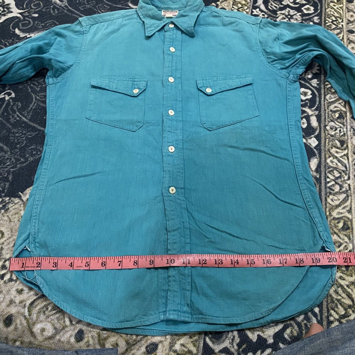 The Real McCoy's ‼️LAST DROP‼️Vintage Joe McCoy Western Pocket Selvedge Shirt Size US M / EU 48-50 / 2 - 18 Thumbnail