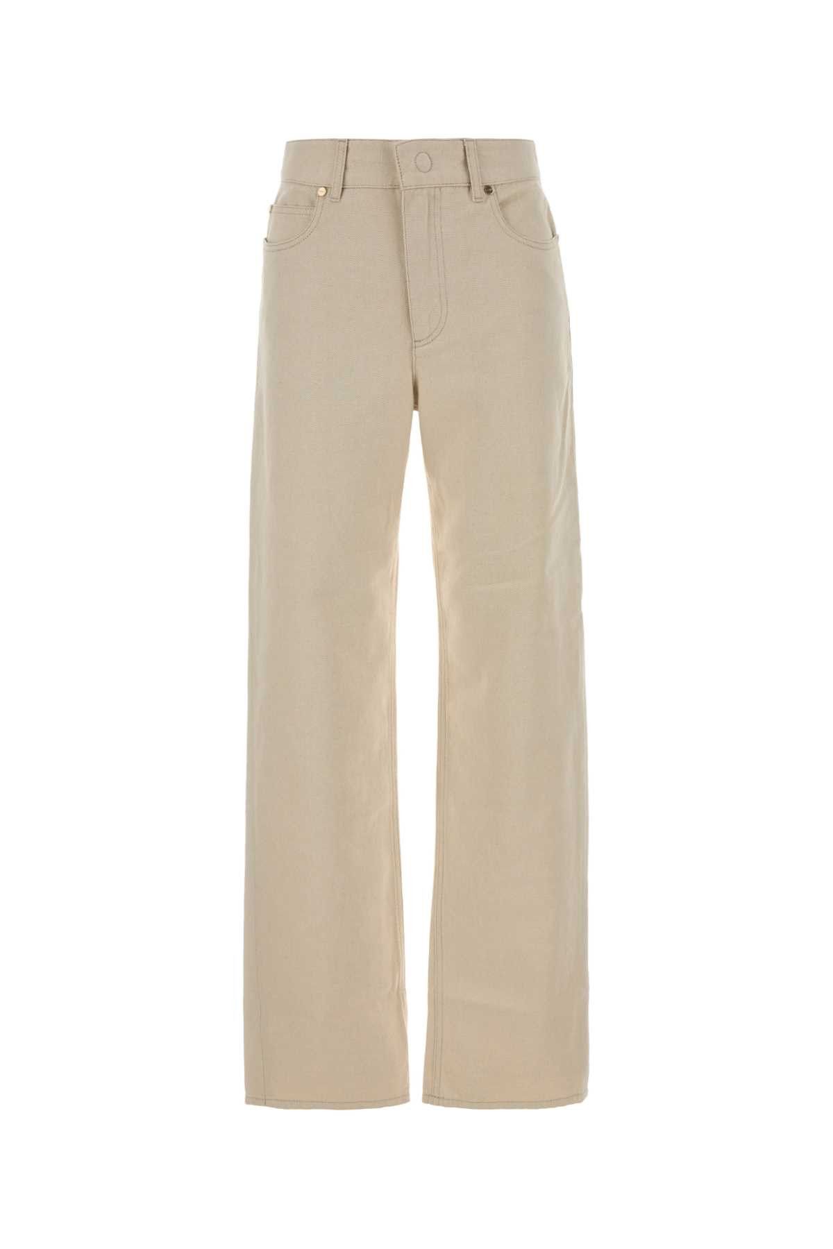 Fendi Sand Denim Jeans Size 30" / US 8 / IT 44 - 1 Thumbnail