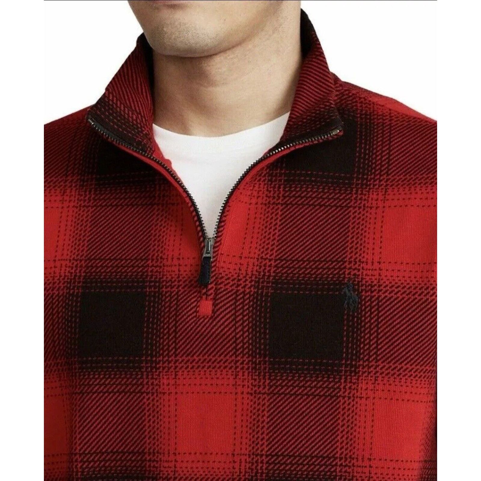 Polo Ralph Lauren Polo Ralph Lauren Tartan Plaid Estate Rib Sweater New Sz XLT Size US XL / EU 56 / 4 - 2 Thumbnail