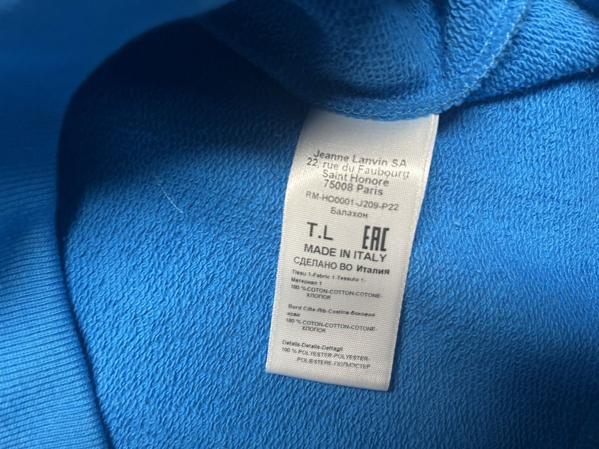 Lanvin Blue lanvin hoodie Size US L / EU 52-54 / 3 - 5 Thumbnail