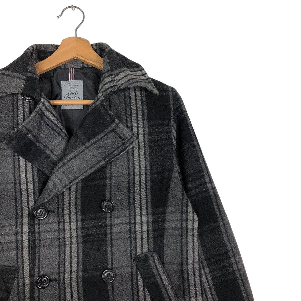 Japanese Brand 🔥BIKER WOOL JACKET DOUBLE COLLAR LOUIS CHAVLON ISSEY MIYAKE Size US M / EU 48-50 / 2 - 6 Thumbnail