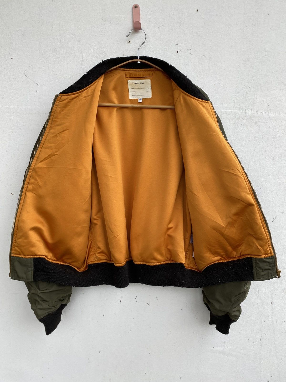 MOUSSY Moussy Bomber Jacket Size US XL / EU 56 / 4 - 4 Thumbnail