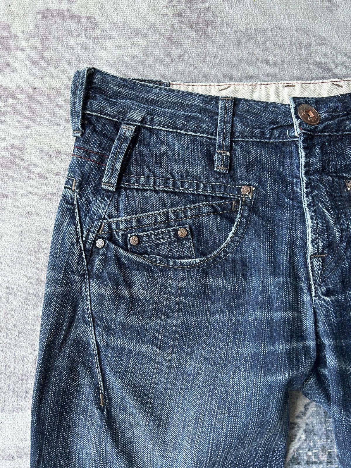 Marithe + Francois Girbaud Marithe Francois Girbaud Cargo Jeans Size US 29 - 4 Thumbnail