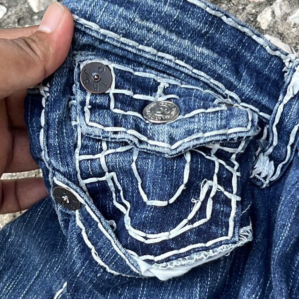 True Religion “TRUE RELIGION” SUPER T JEANS Size 32" / US 10 / IT 46 - 7 Thumbnail