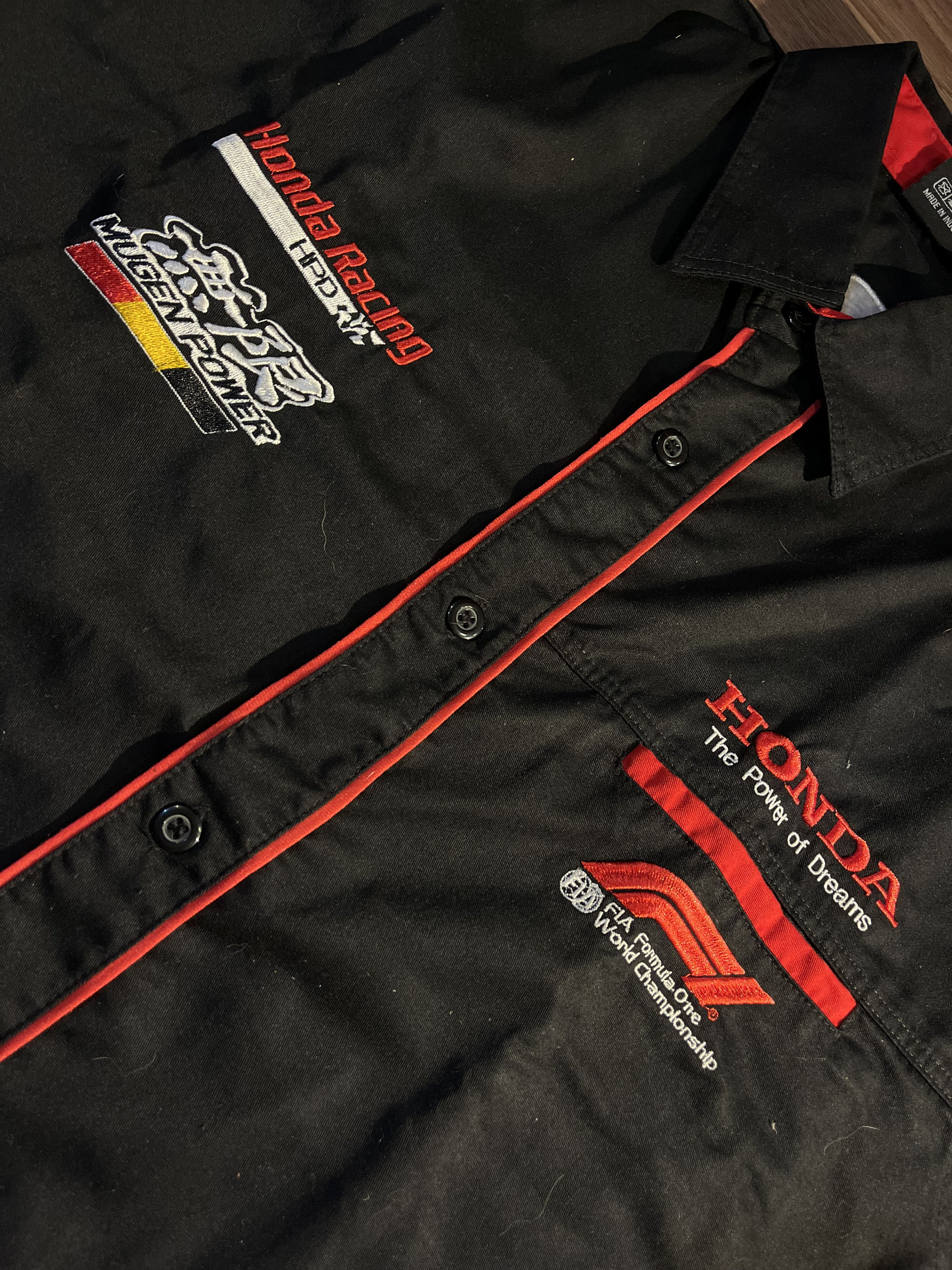 Honda Vintage Honda Mugen F1 team Workshirt Size US XL / EU 56 / 4 - 2 Thumbnail