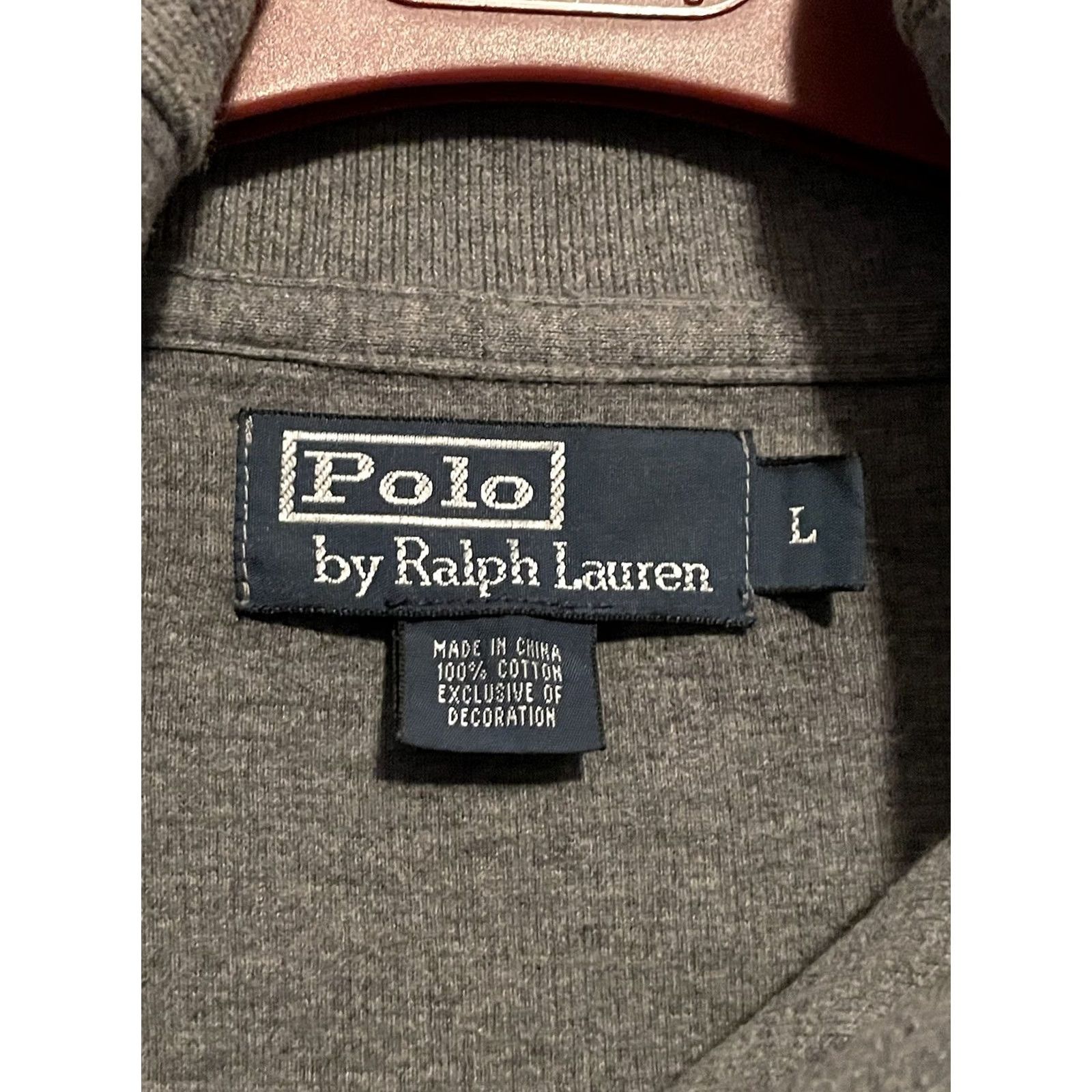 Polo Ralph Lauren Polo Ralph Lauren Womens Button Cowl Neck Gray Pullover Size Large (E202) Size L / US 10 / IT 46 - 4 Thumbnail