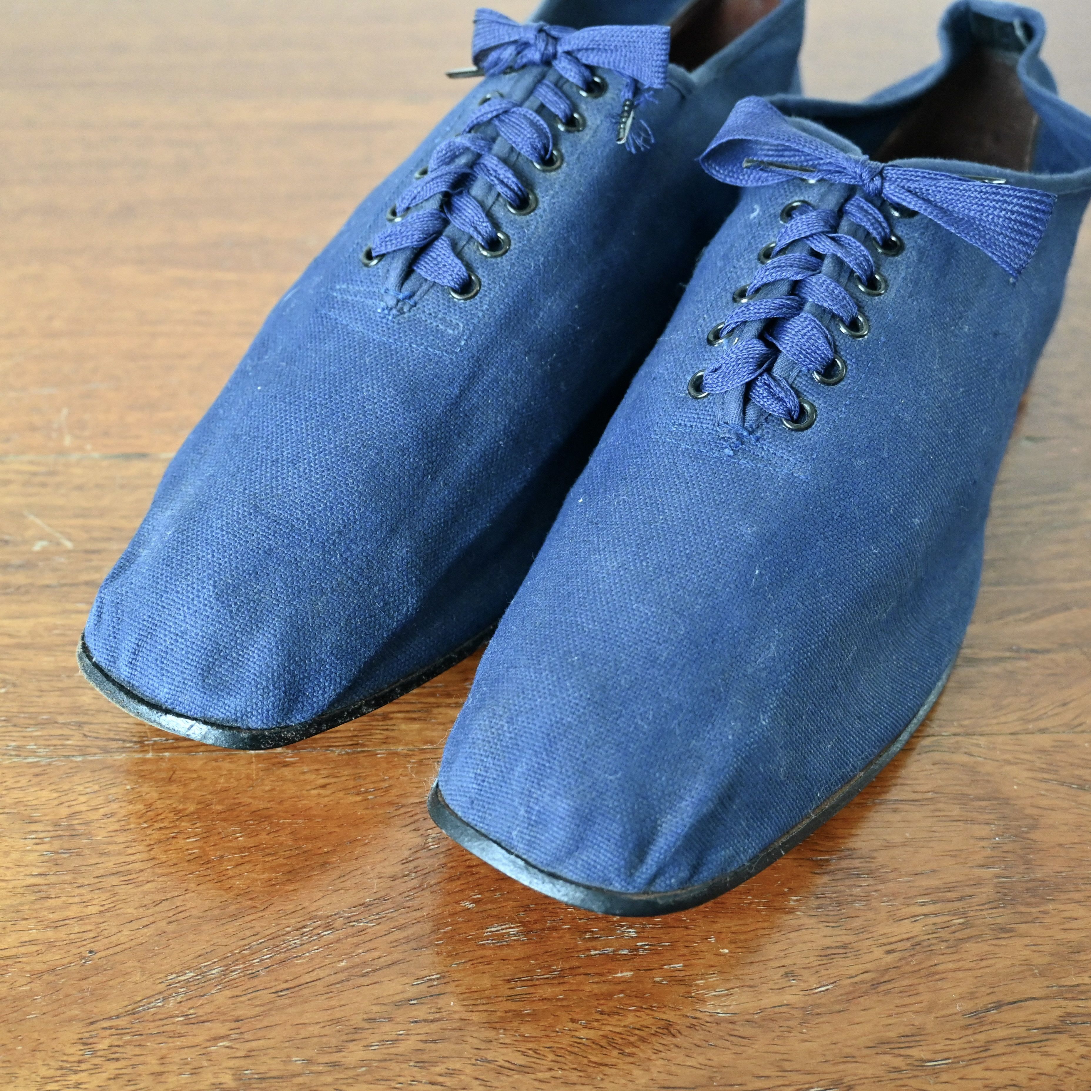 Vintage DEADSTOCK, 1920s-30s Swedish Military "gym trainer", 43 Size US 9.5 / EU 42-43 - 14 Thumbnail
