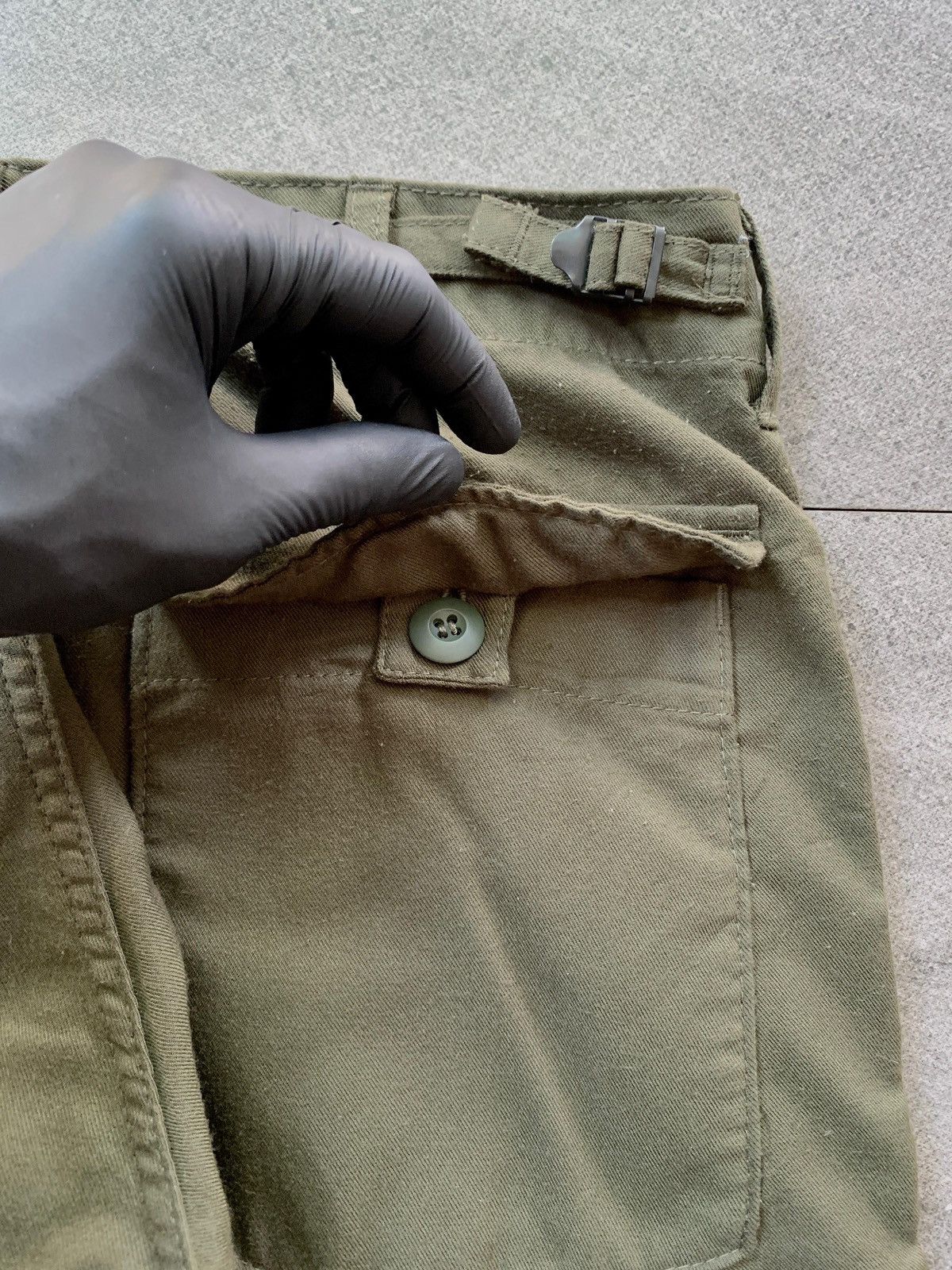 Junya Watanabe FREE TAX! Double Layered Military Loose Pants Size US 31 - 8 Thumbnail
