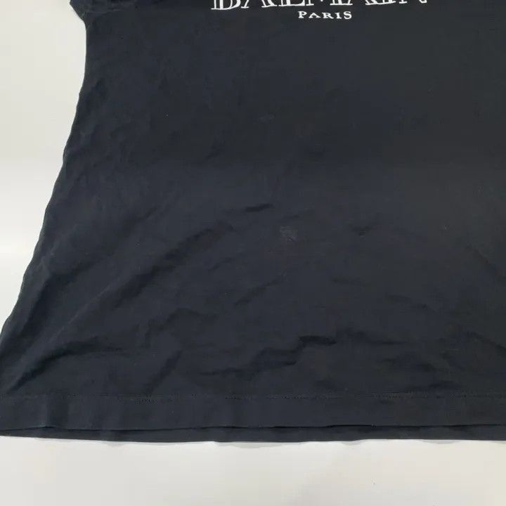 Balmain Balmain Casual Black Short Sleeve T-Shirt -2507 Size US XL / EU 56 / 4 - 4 Thumbnail