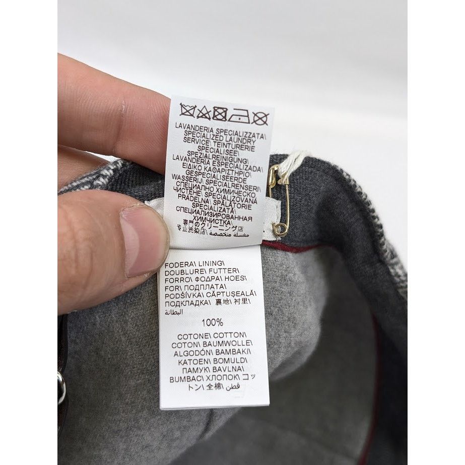 Brunello Cucinelli o1rshd1 Q:3 / Size: M / Baseball Cap/Hat in Gray Size ONE SIZE - 17 Thumbnail