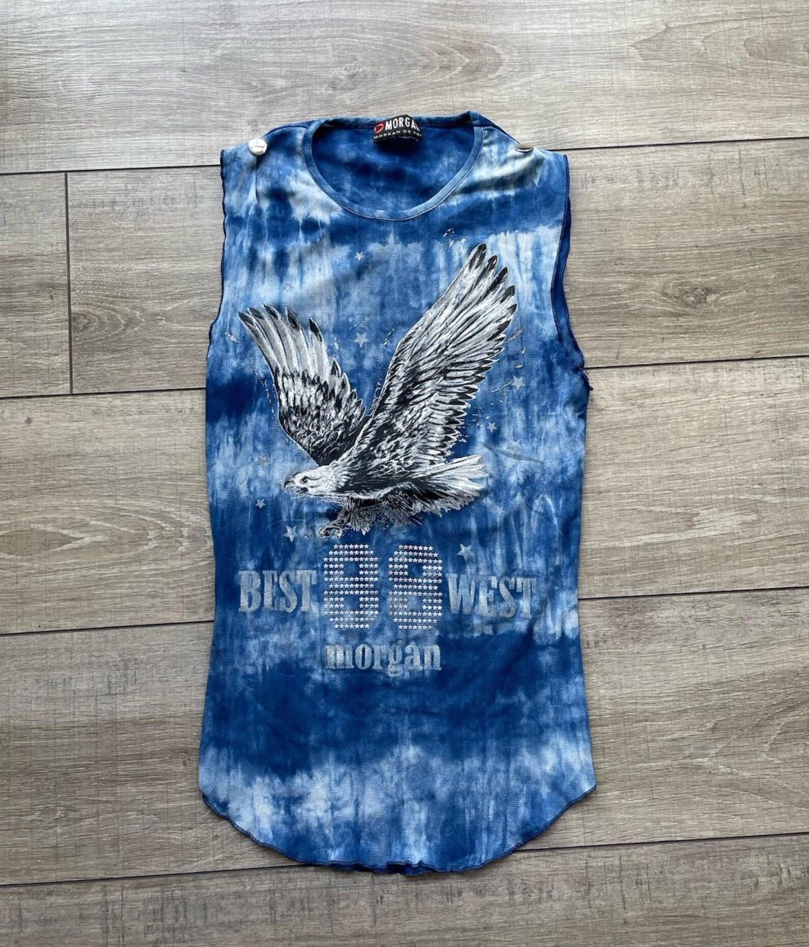 Other Y2K Morgan de Toi Tie-Dye Tank | Eagle Graphic M Size M / US 6-8 / IT 42-44 - 1 Thumbnail