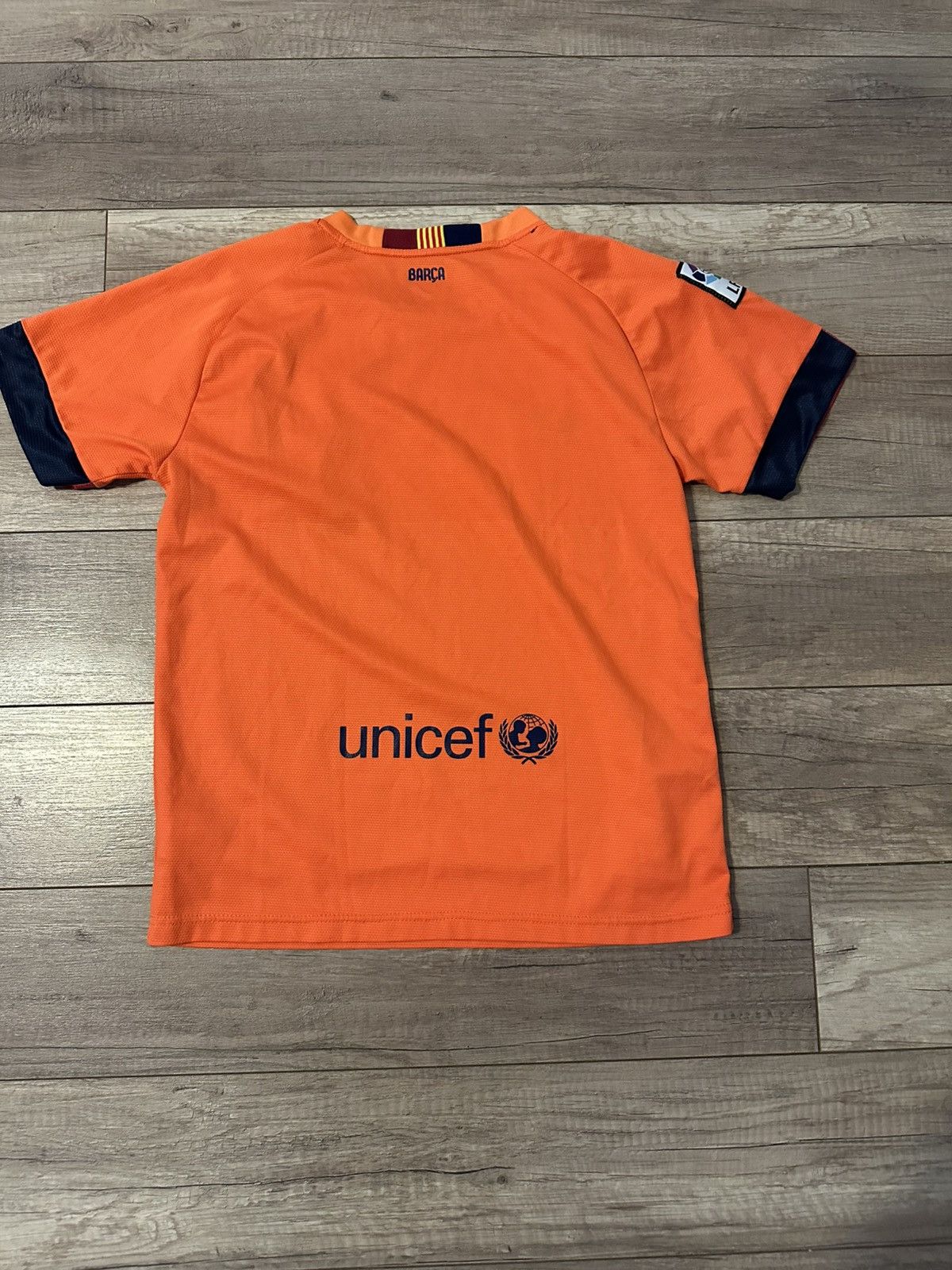 Nike Barcelona 2014/15 Orange Kit Size US S / EU 44-46 / 1 - 5 Thumbnail