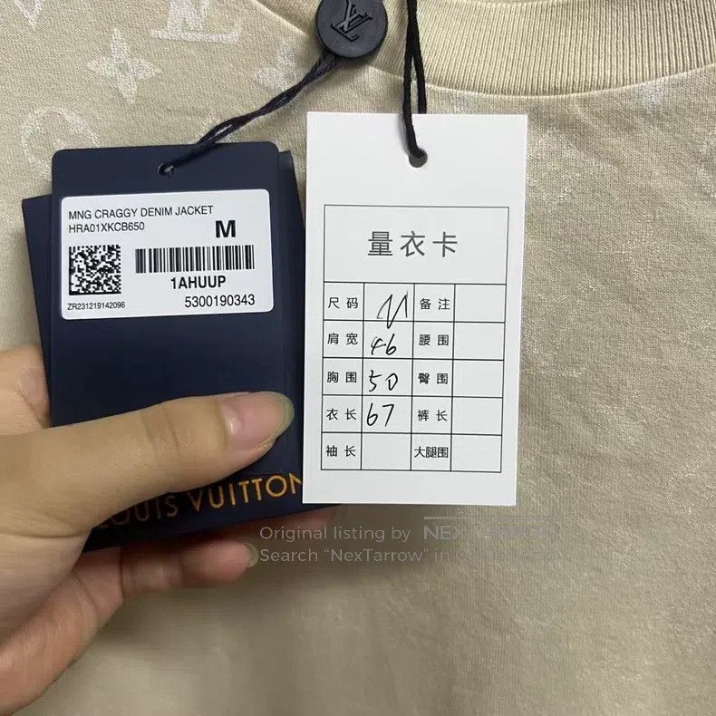 Louis Vuitton Louis Vuitton Khaki Pre-Fall Men's Collection Logo Gradien Size US M / EU 48-50 / 2 - 4 Thumbnail