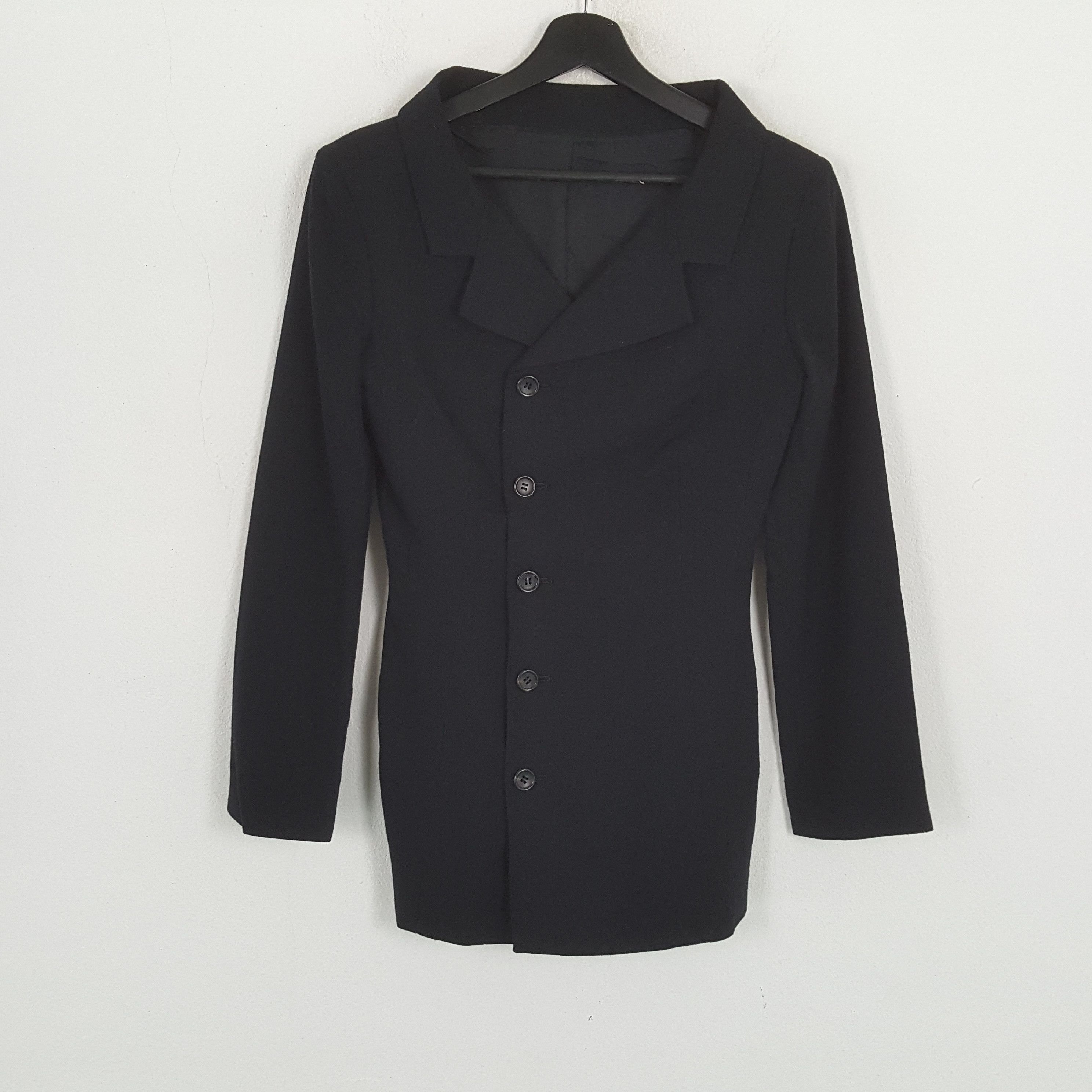 Yohji Yamamoto YOHJI YAMAMOTO Japanese Fashion Designer Blazer Jacket Size XXS / US 00 / IT 34 - 1 Thumbnail