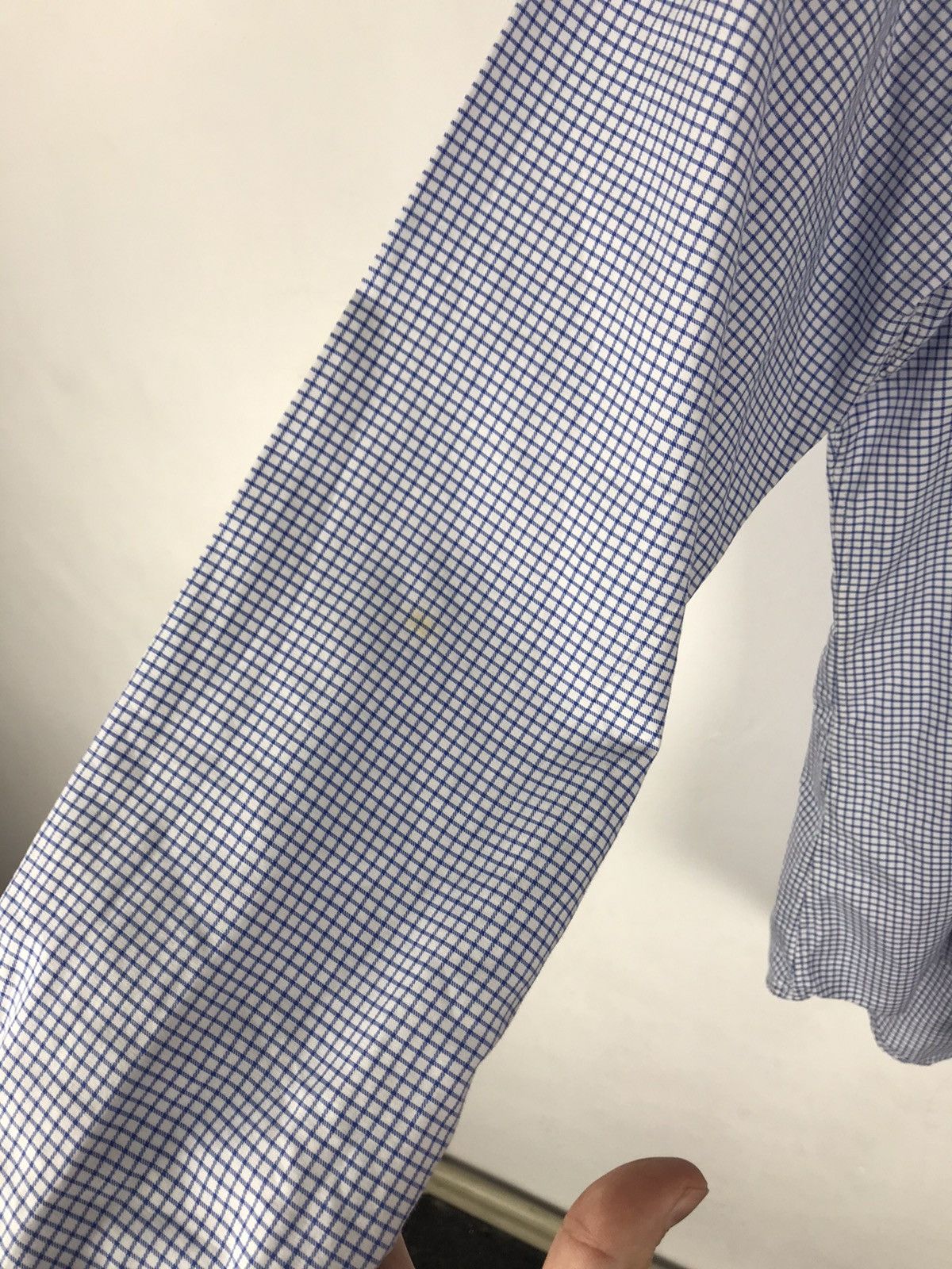 Polo Ralph Lauren Men’s XL/54,Polo Ralph Lauren Small Plaid Cotton Shirt,Lux Size US XL / EU 56 / 4 - 5 Thumbnail