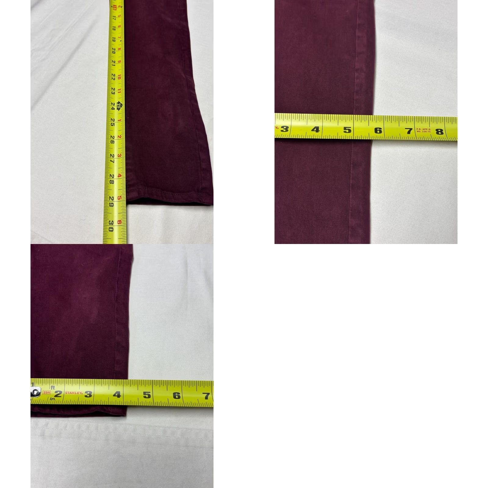 American Eagle Outfitters NWT American Eagle Outfitters Hi-Rise Jegging Burgundy Maroon 00 W24 L29 Jeans Slim 5-Pocket Stretch Womens Size 24" / US 00 / IT 34 - 10 Thumbnail