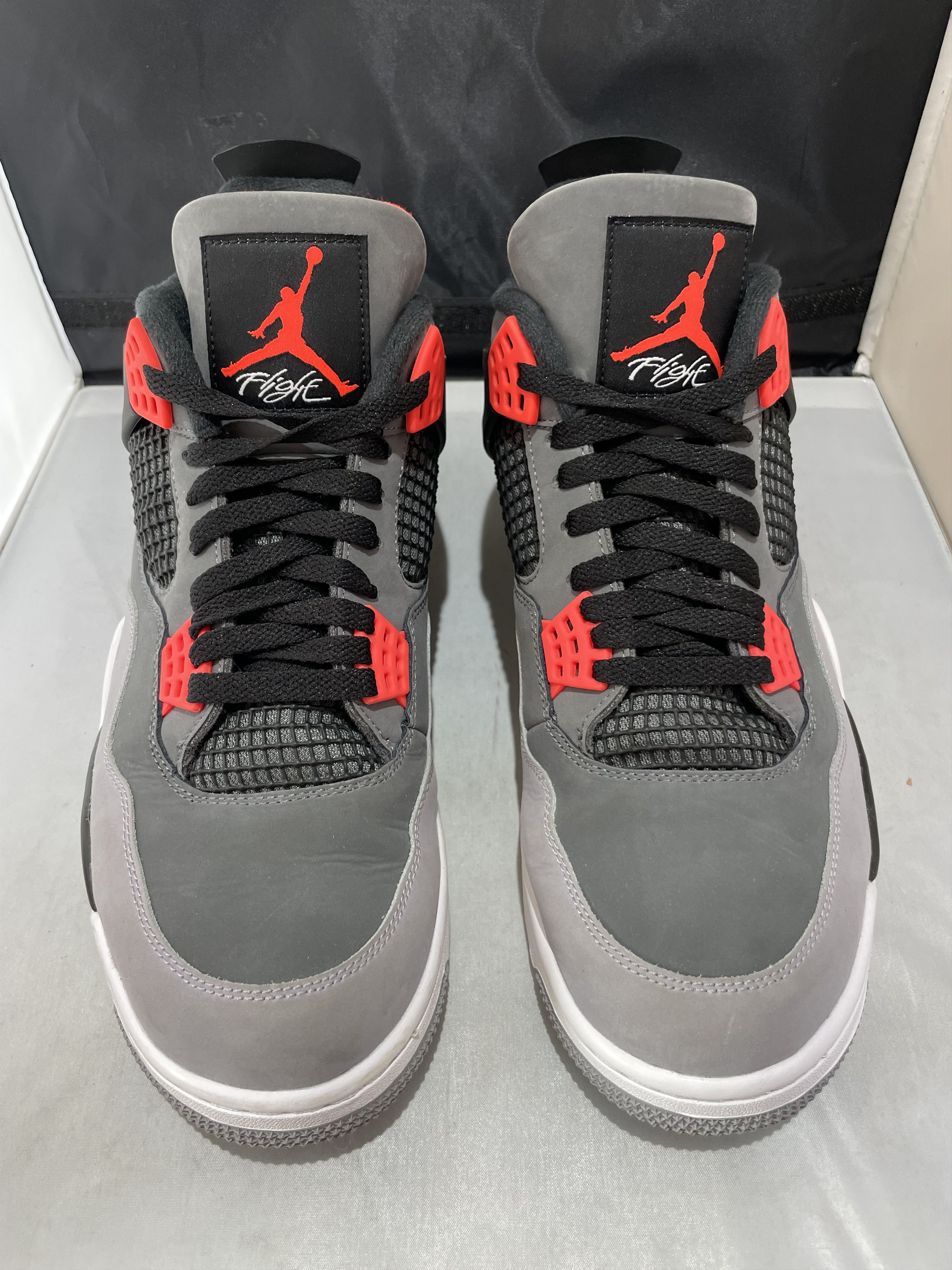 Jordan Brand Air Jordan 4 Retro 'Dark Grey/Infrared 23-Black' DH6927 061 Size US 12.5 / EU 45-46 - 3 Thumbnail