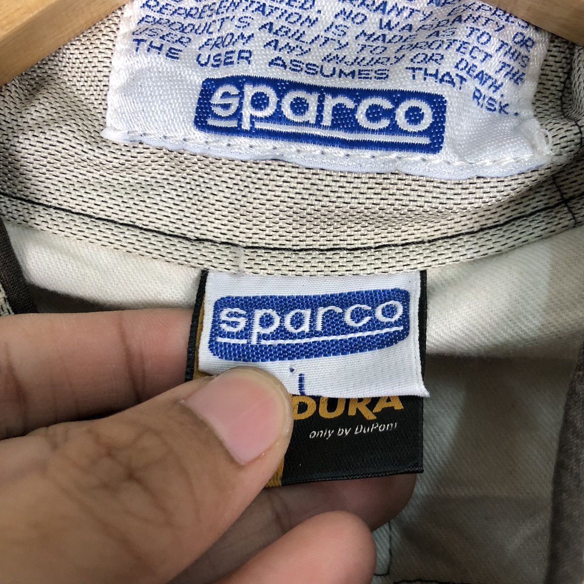 Vintage Vintage Sparco Championship Overall Coverall Size US 34 / EU 50 - 14 Thumbnail