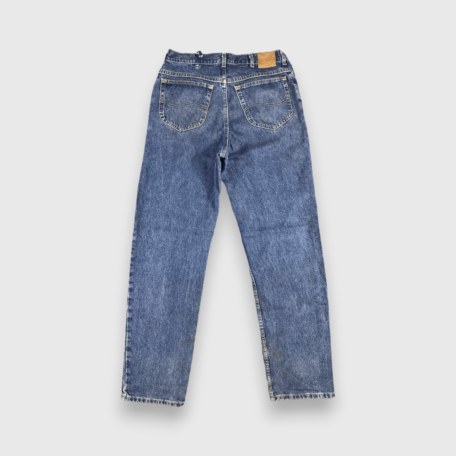 Lee Vintage Blue Wash Lee Jeans-J2142 Size US 34 / EU 50 - 2 Thumbnail