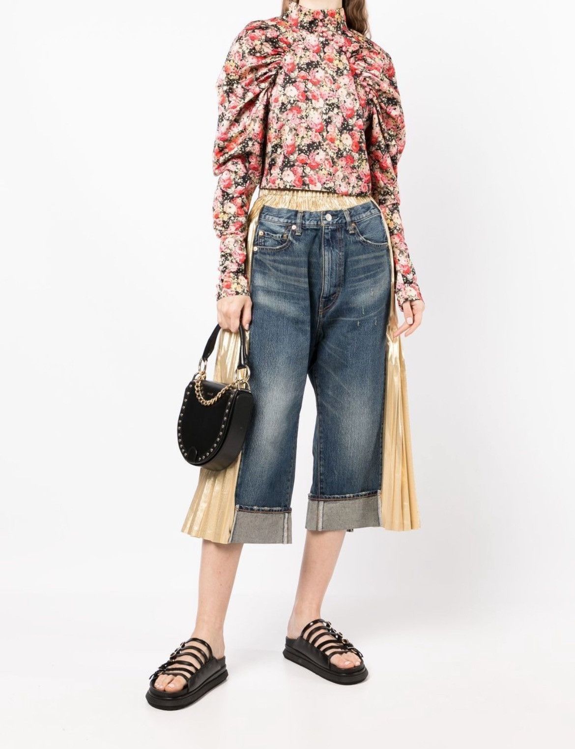 Junya Watanabe MSRP: $1.2k SS21 Pleated Reconstructed Pants Size US 30 / EU 46 - 4 Thumbnail